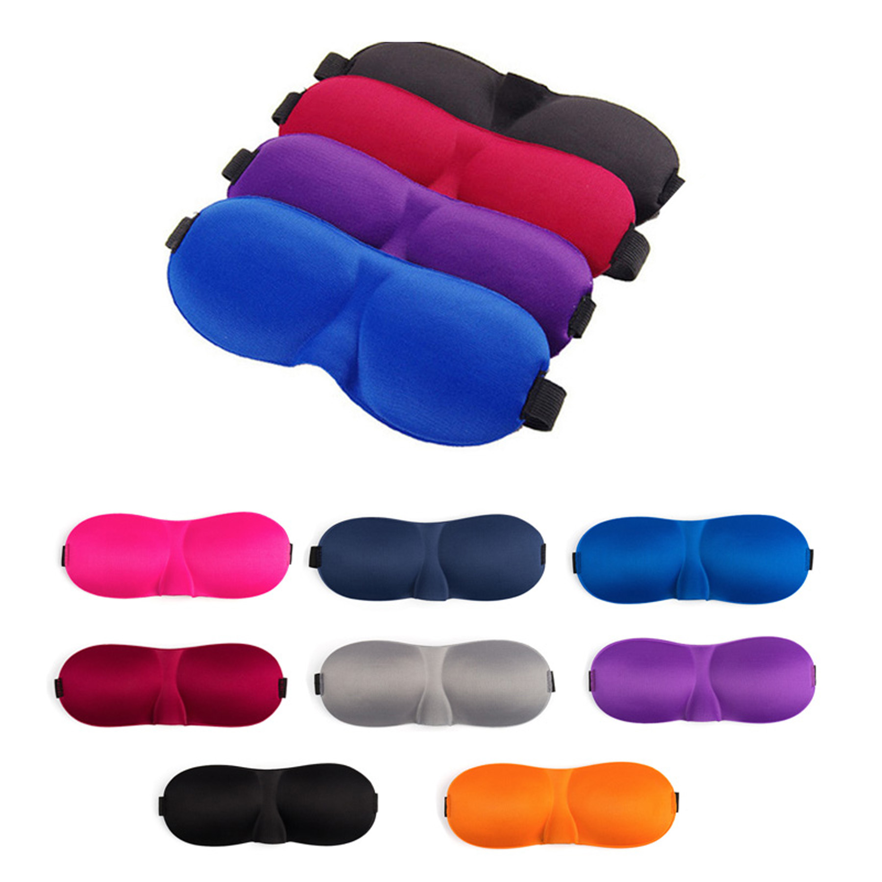 3D Contoured Sleep Eye Mask 1