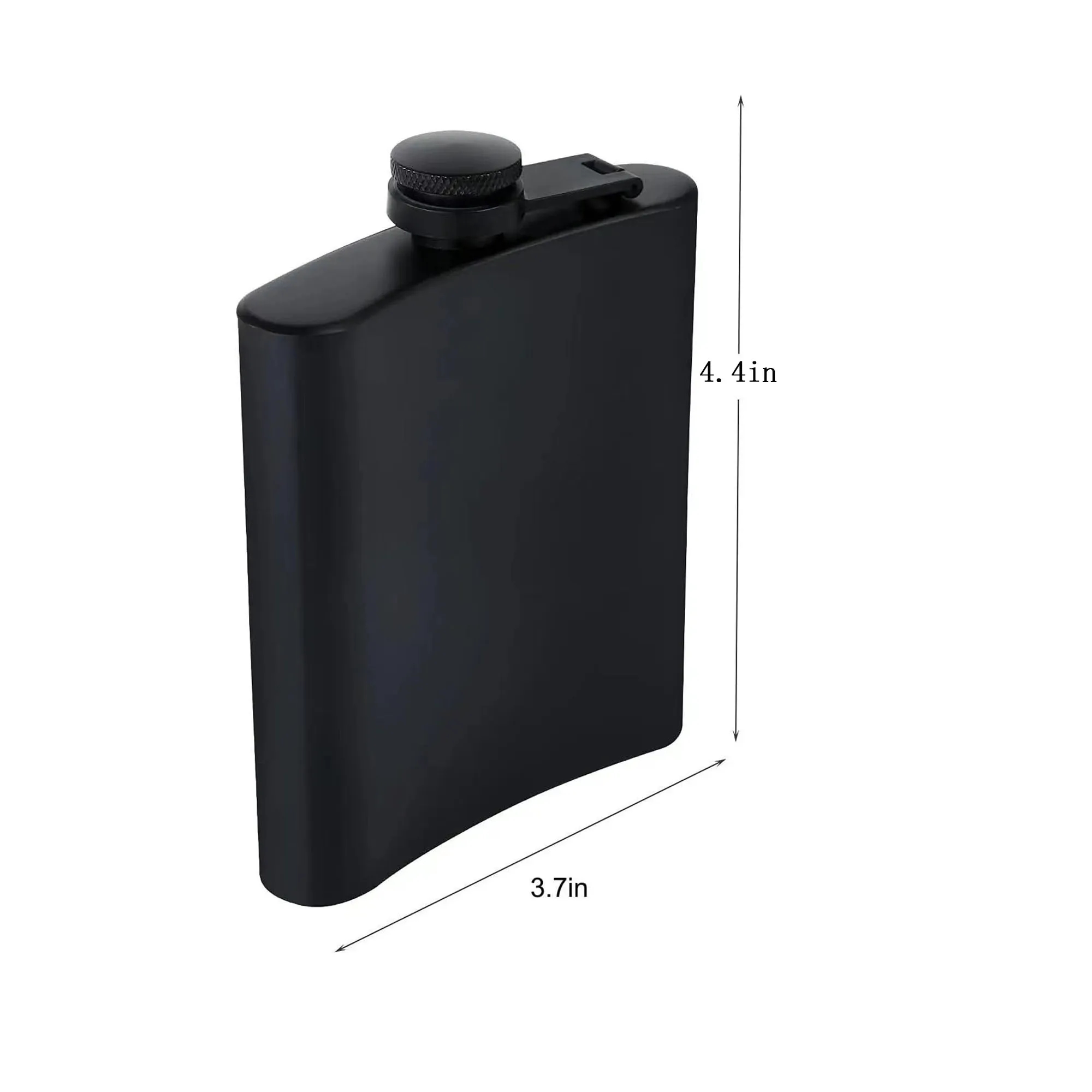 Powder Coated Laserable Stainless Steel Flask 3
