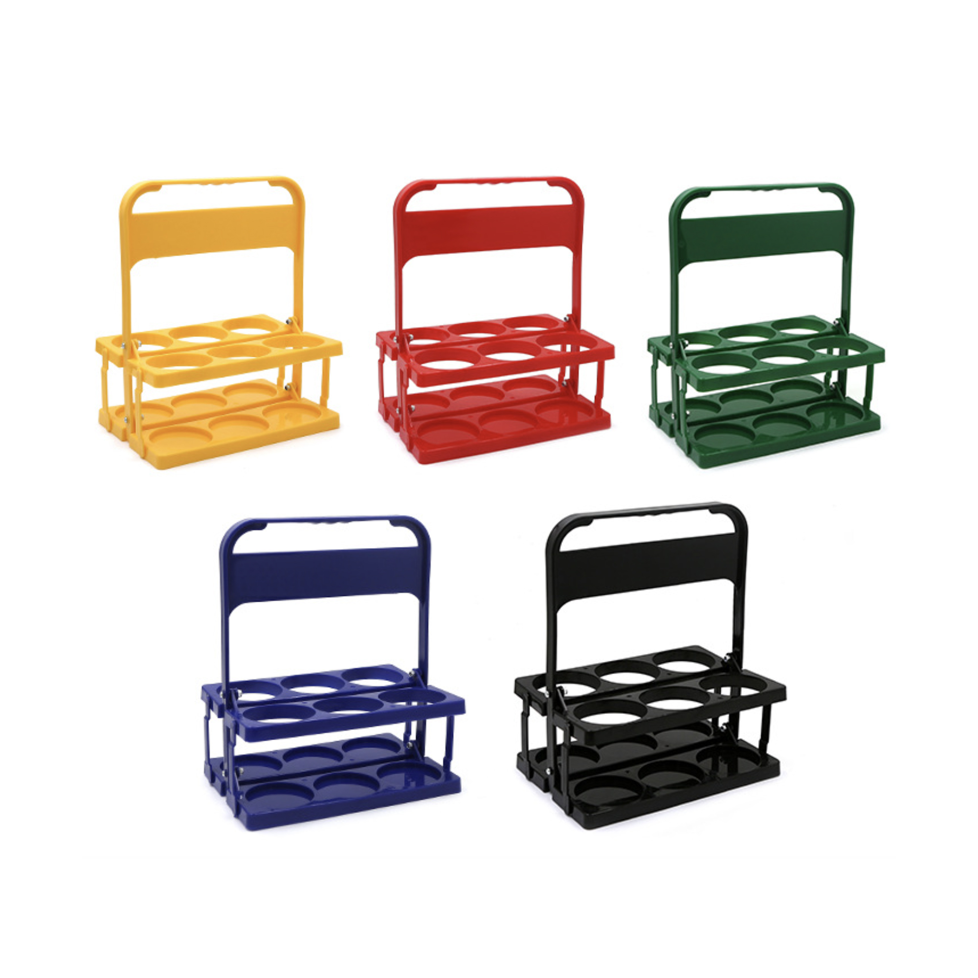 Foldable Plastic Beverage Carrier 2