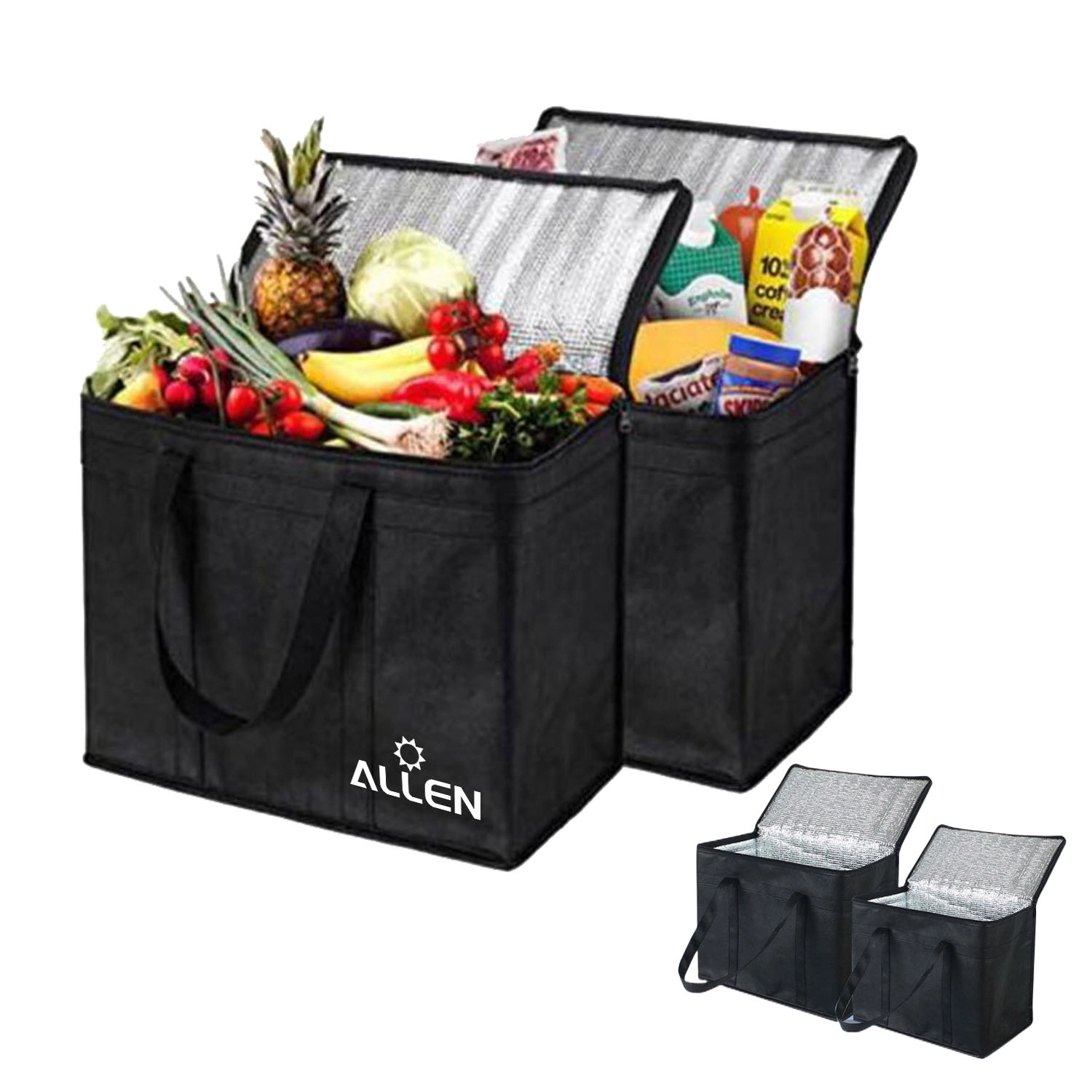 Insulated Cooler Lunch Tote Bag 1