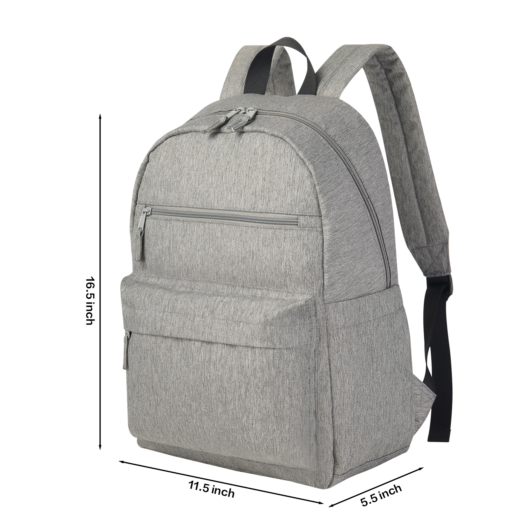 EcoVenture RPET Heathered 15'' Laptop Backpack 2