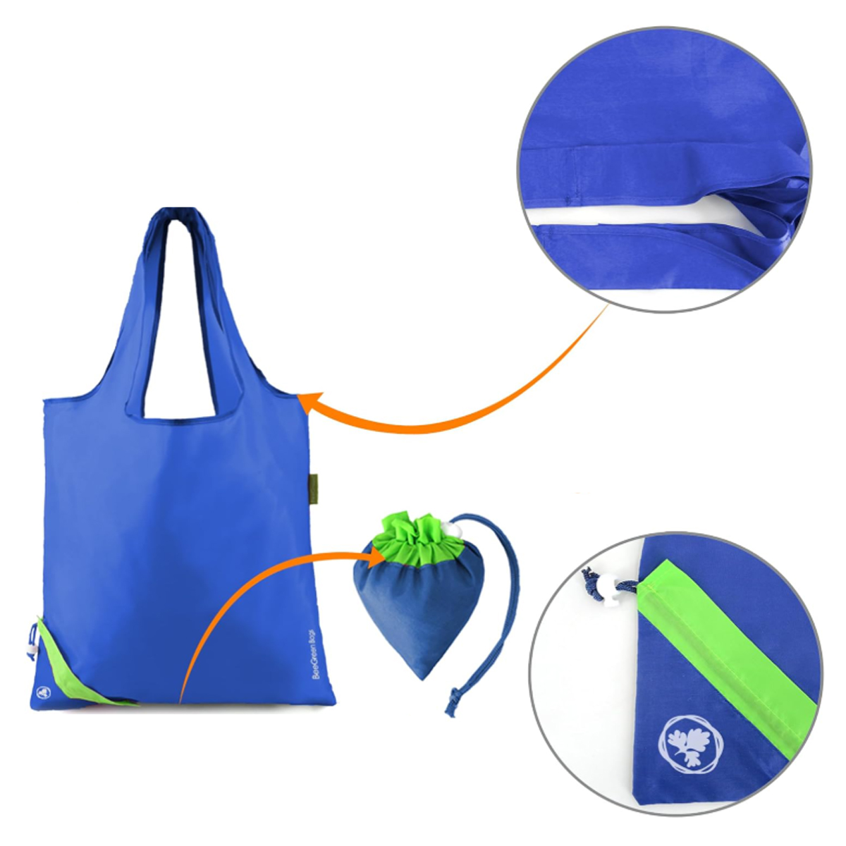 Foldable Shopping Bag Strawberry Pouch 5