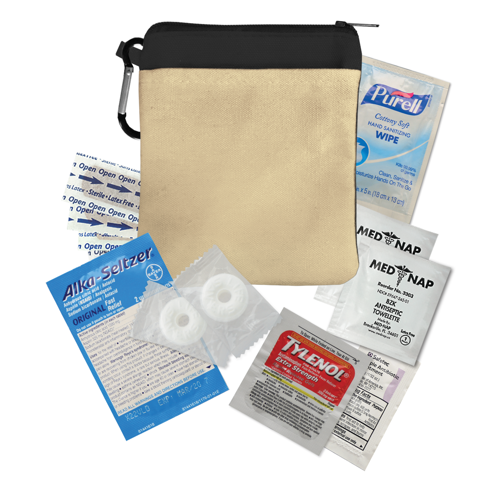 New Recovery Kit Canvas Zipper Tote Kit 5