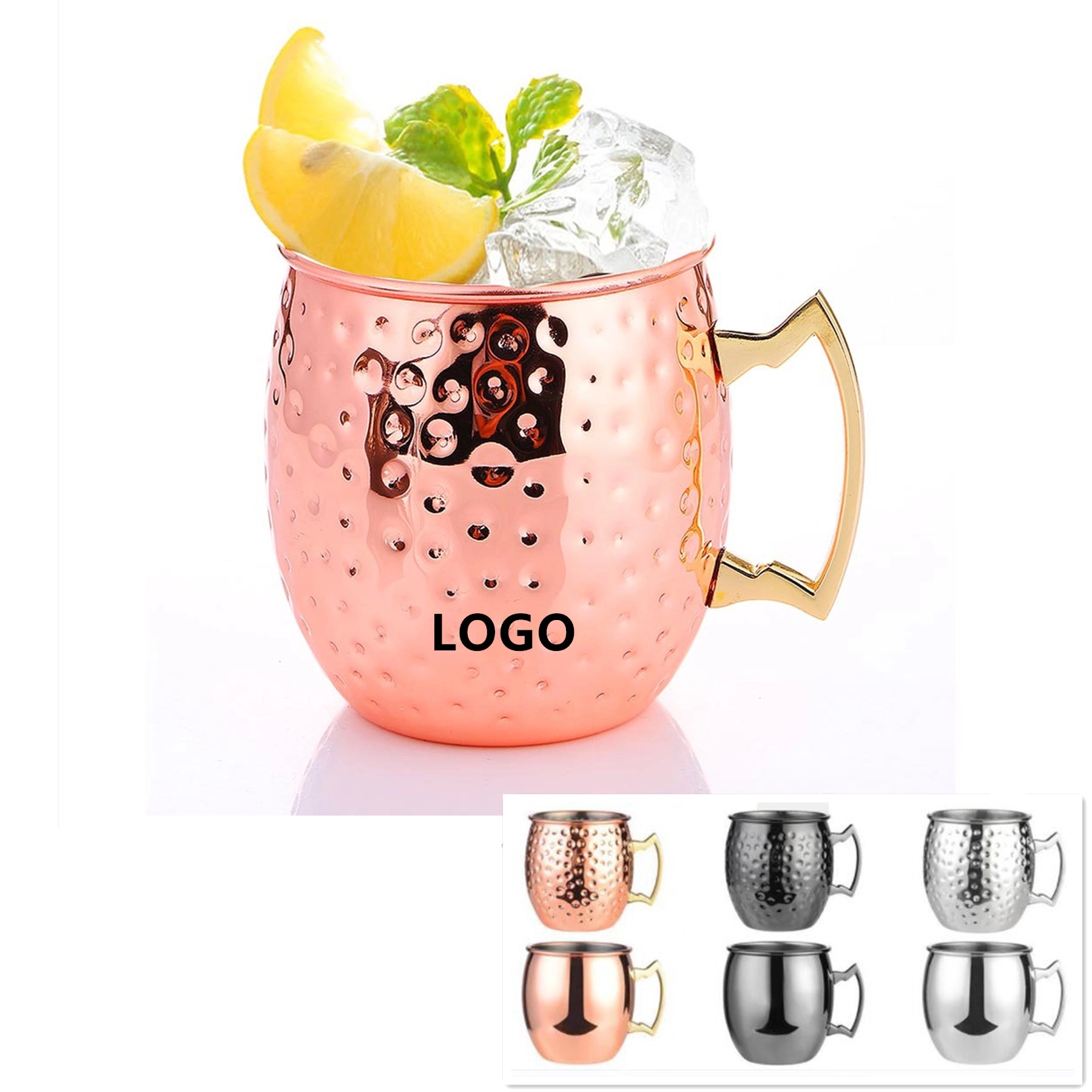 Hammered Mule Mug 2