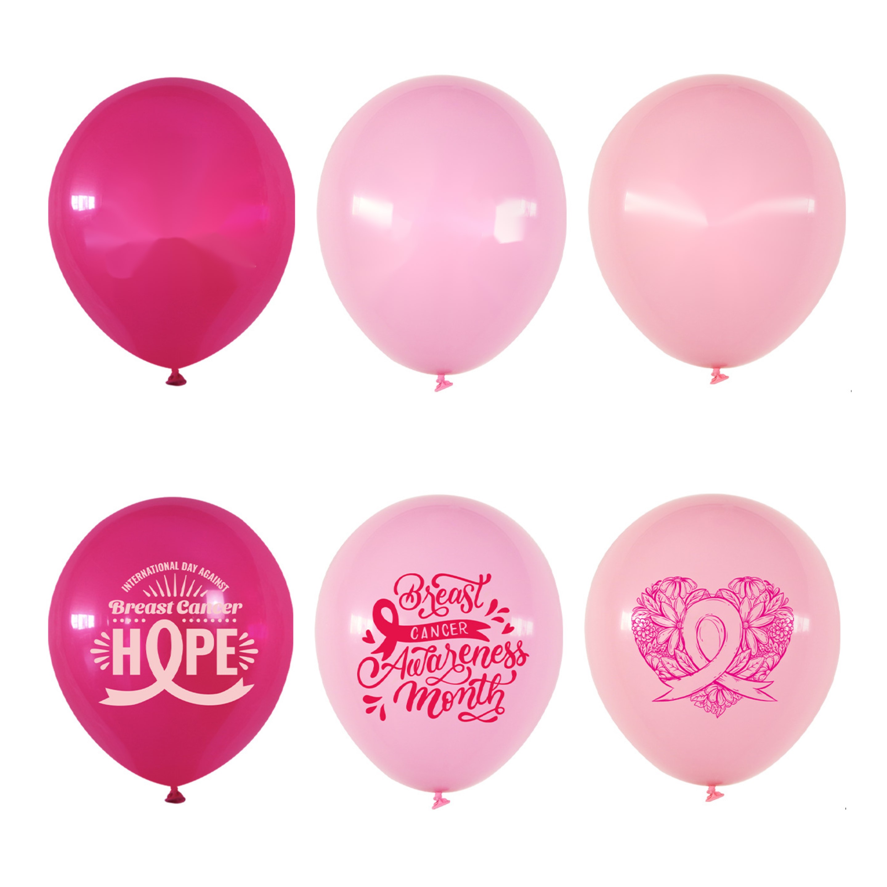 Pink Ribbon Balloon (direct import) 3