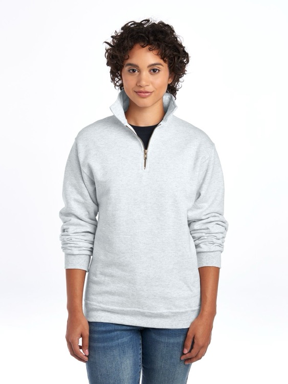 JERZEES Super Sweats® NuBlend® Unisex Quarter-Zip Cadet Collar Sweatshirt 6
