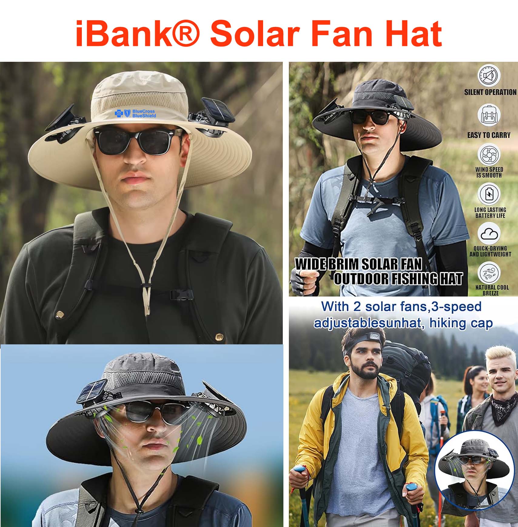 iBank ® Solar Fan Hat 1