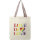 Rainbow Recycled 6oz Cotton Convention Tote 10