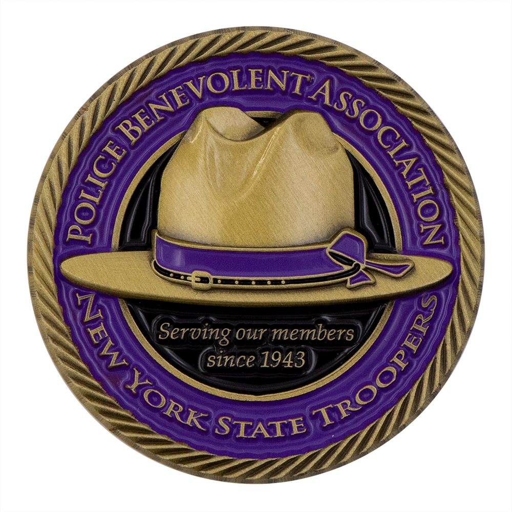 Die Struck Brass Challenge Coins (3D) 8