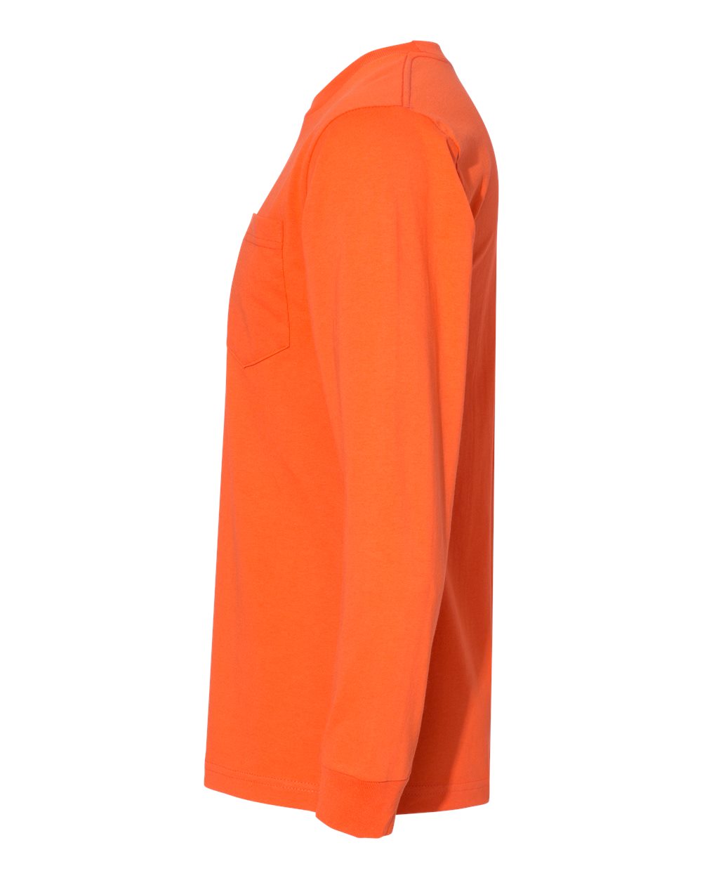 Unisex USA-Made Long Sleeve Pocket T-Shirt - 8100 35