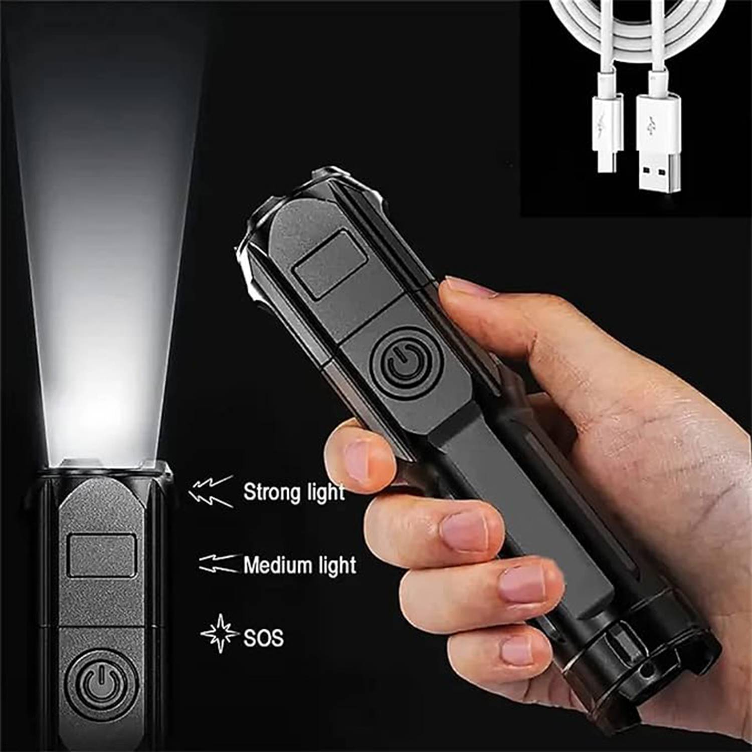 Mini LED Outdoor Flashlight 3