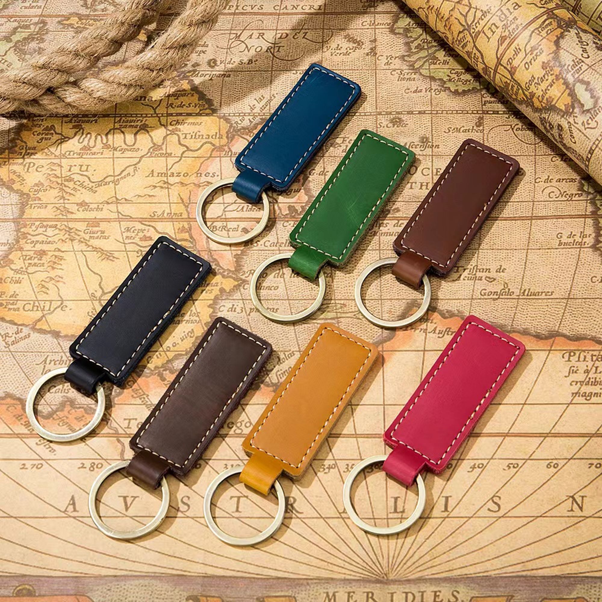 Leather Keychain 3