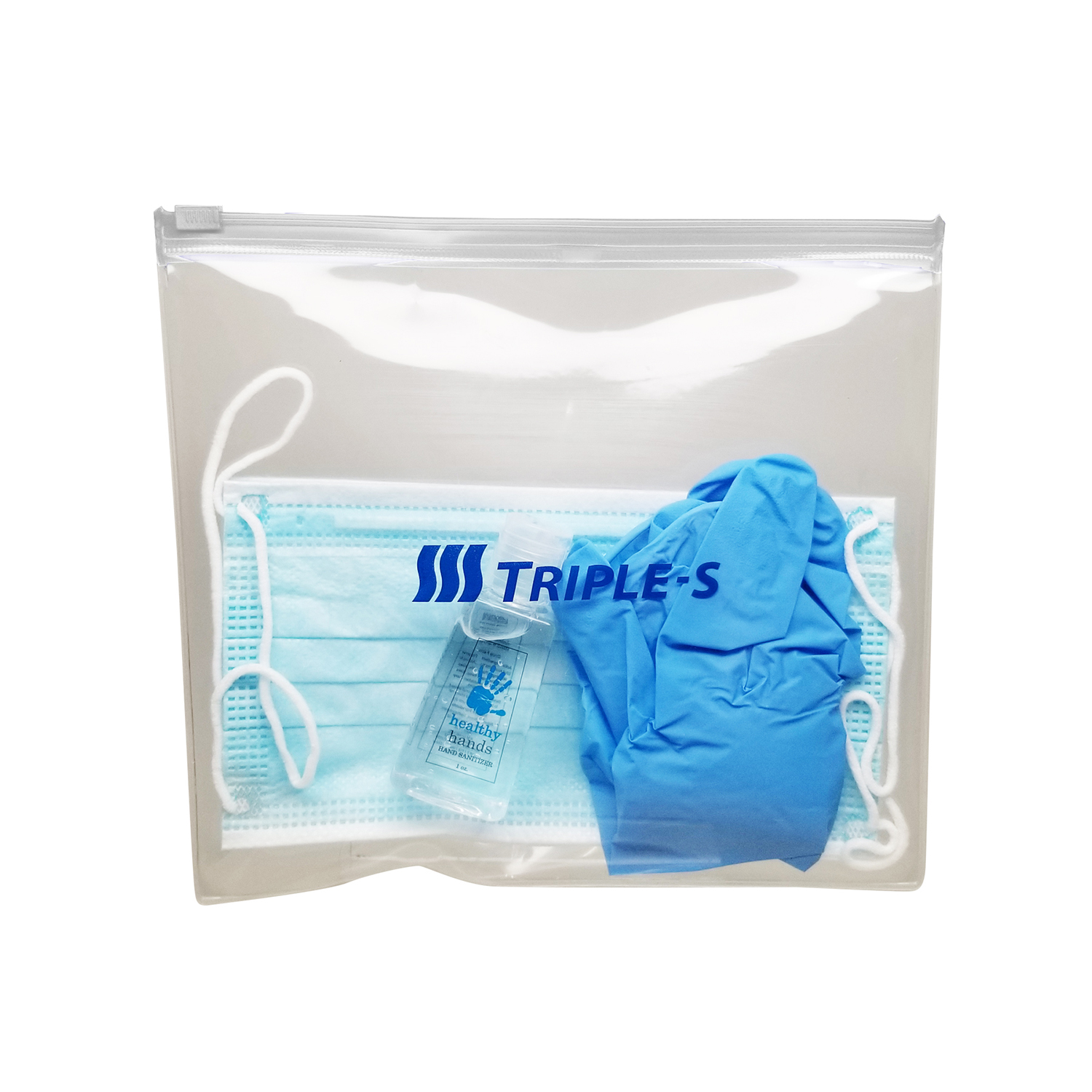 Mask, Hand Sanitizer, Glove Kit 8