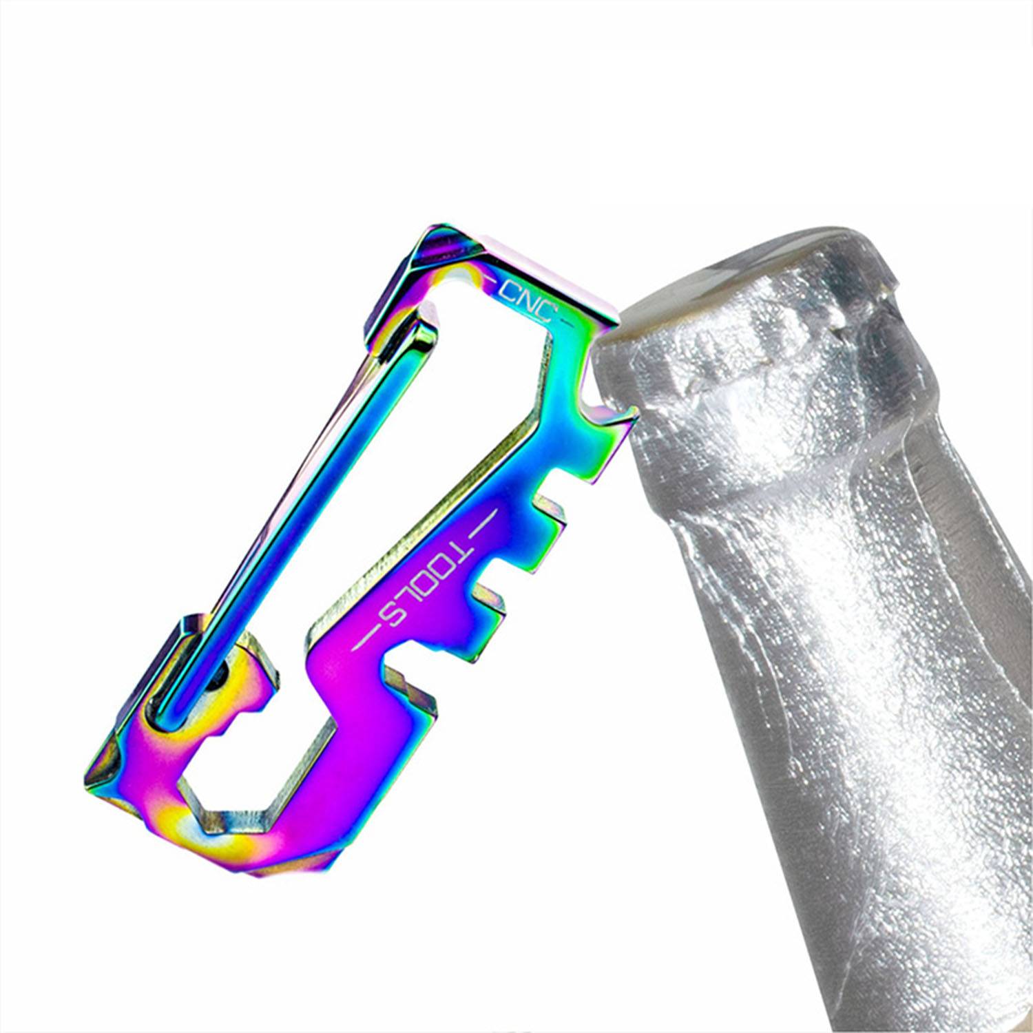 Multifunction Stainless Steel Keychain 4