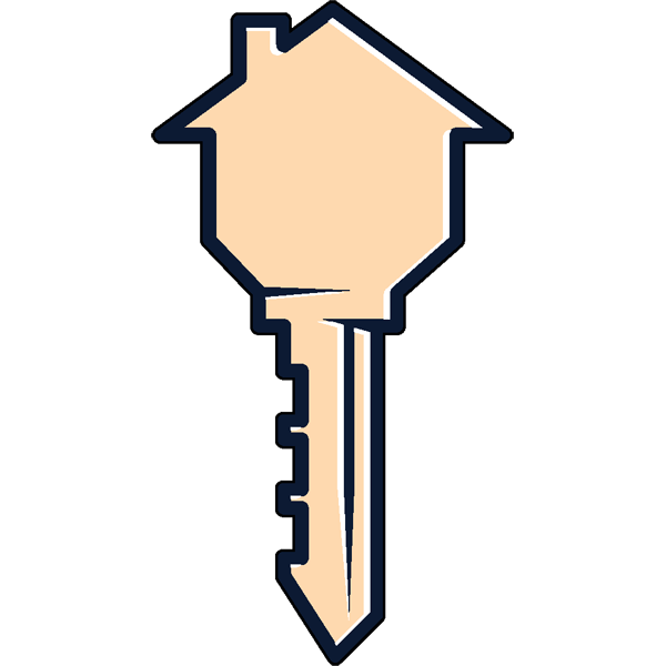 Stock Shape 1/4" Acrylic Magnet -USA Made