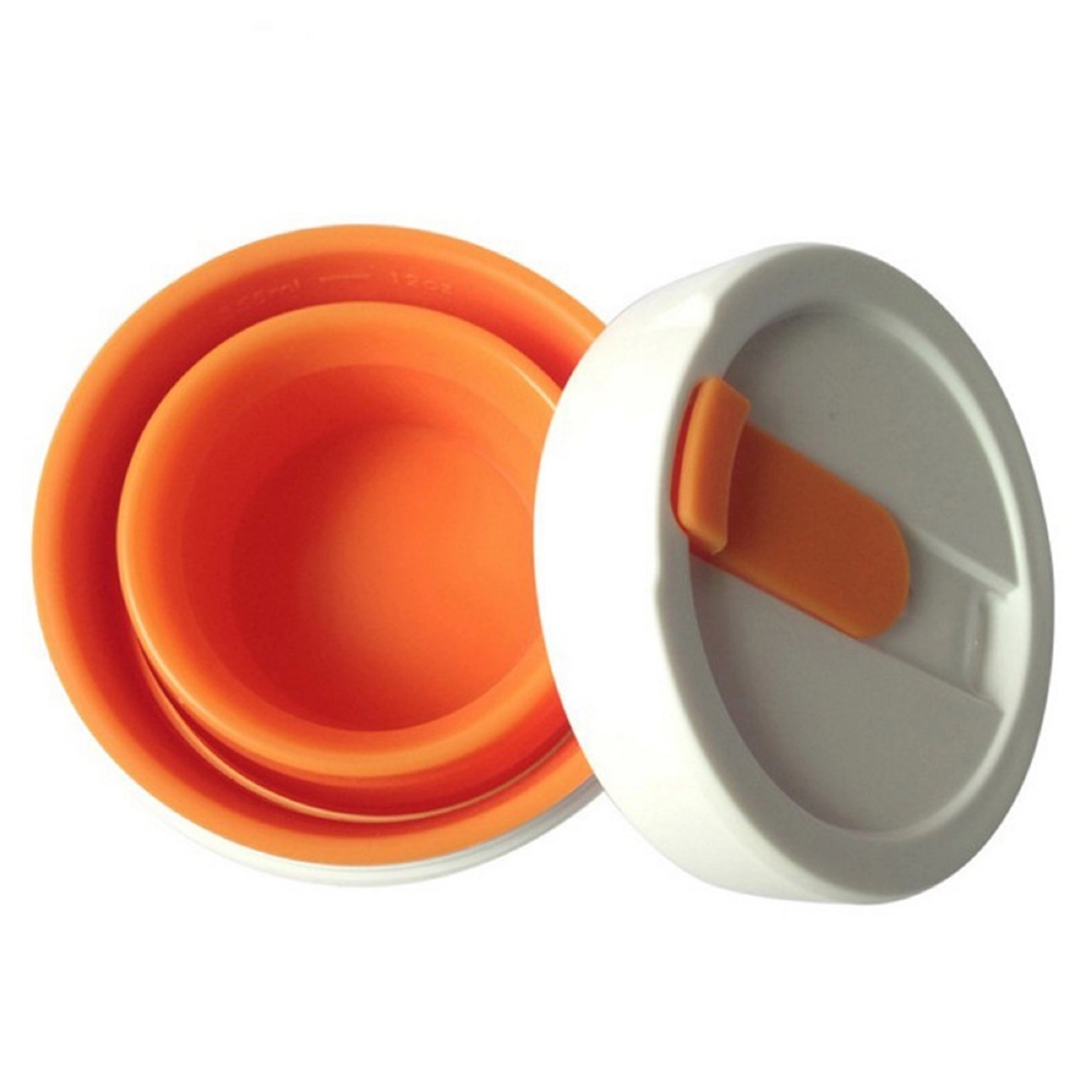 12 oz Silicone Folding Reusable Coffee Cup 7