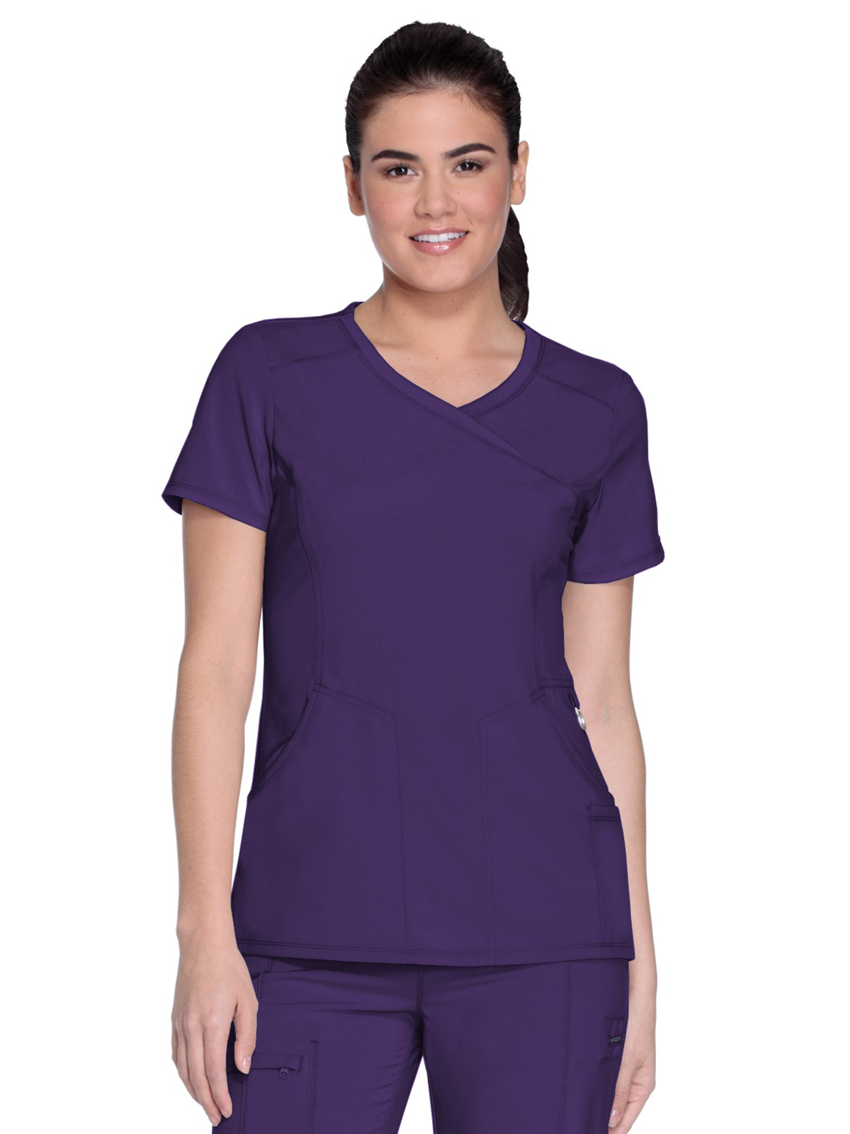 Infinity - Women's 4 Pocket Mock Wrap Top 101