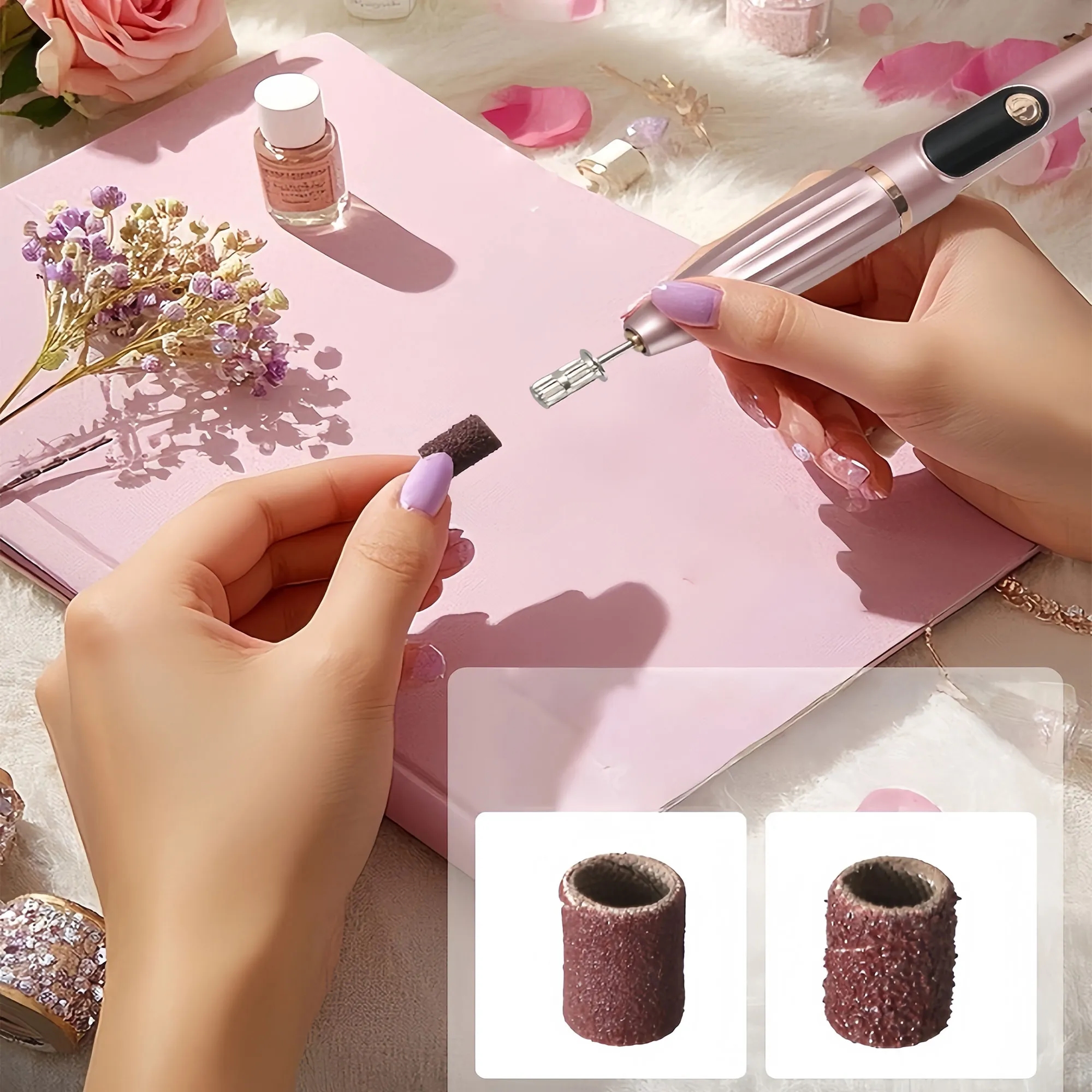 Premium Fast Speed Electric Nail File And Polish Tool 3