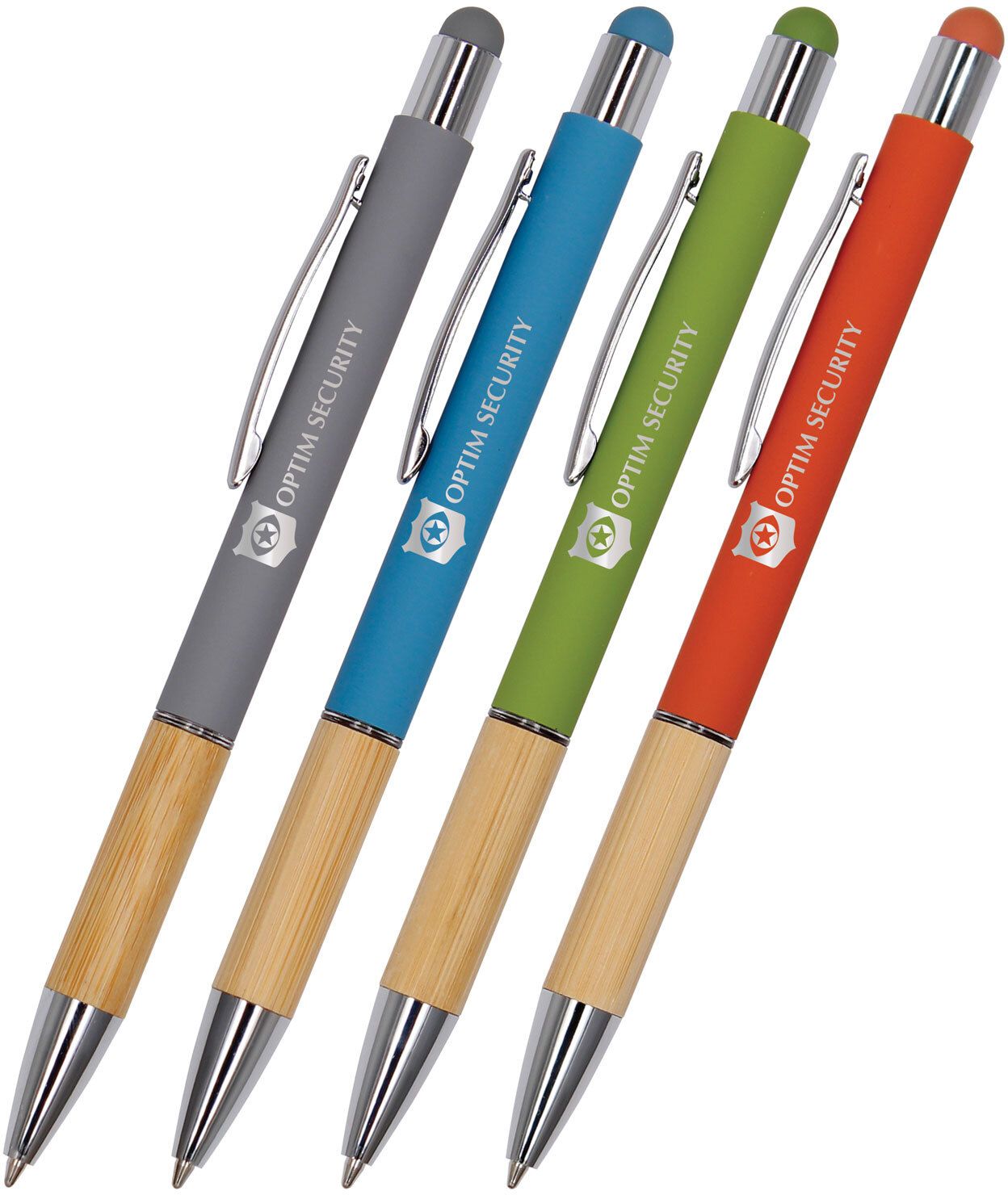 SARATOGA BAMBOO GRIP STYLUS PEN 6