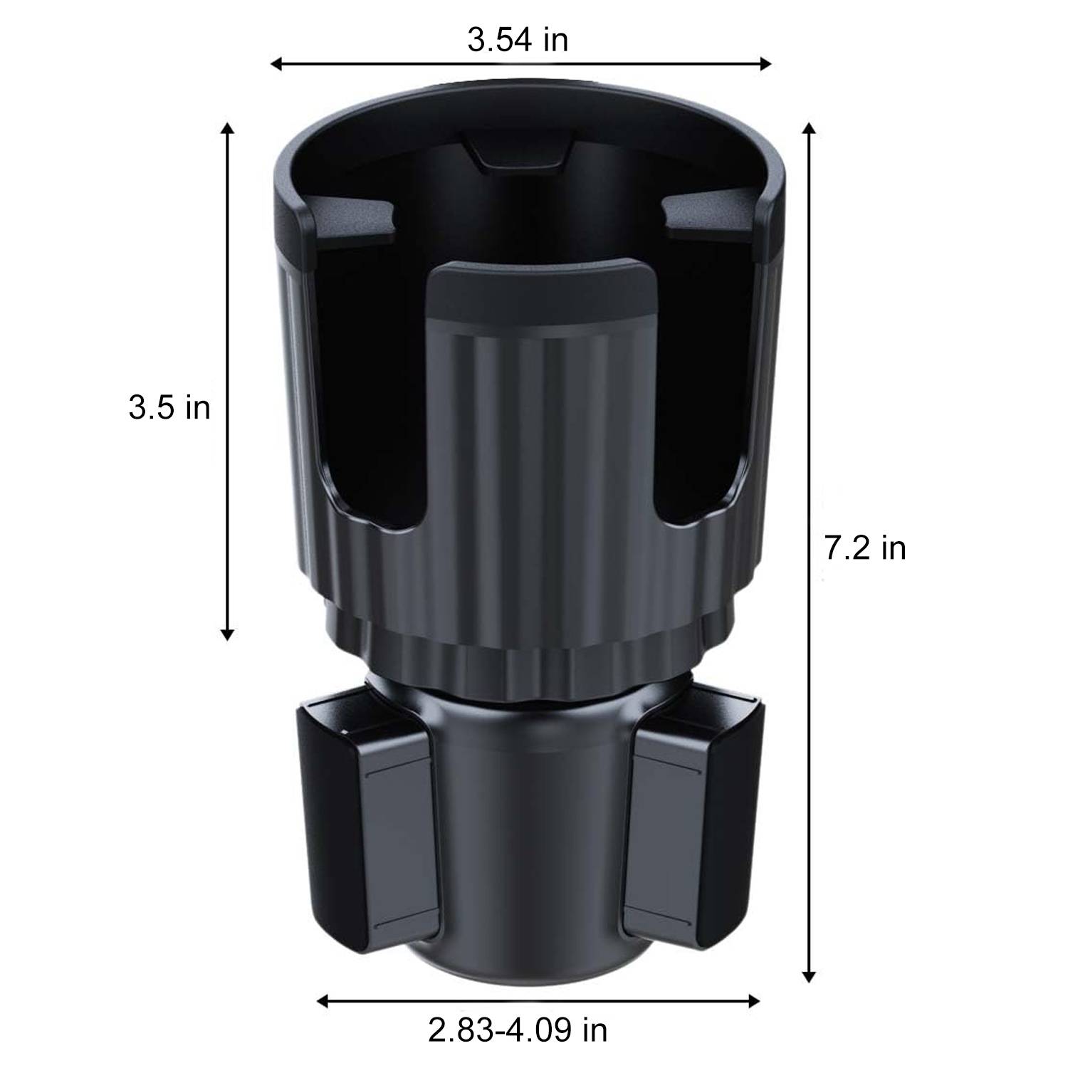 2-in-1 Car Cup Holder Phone Mount 5