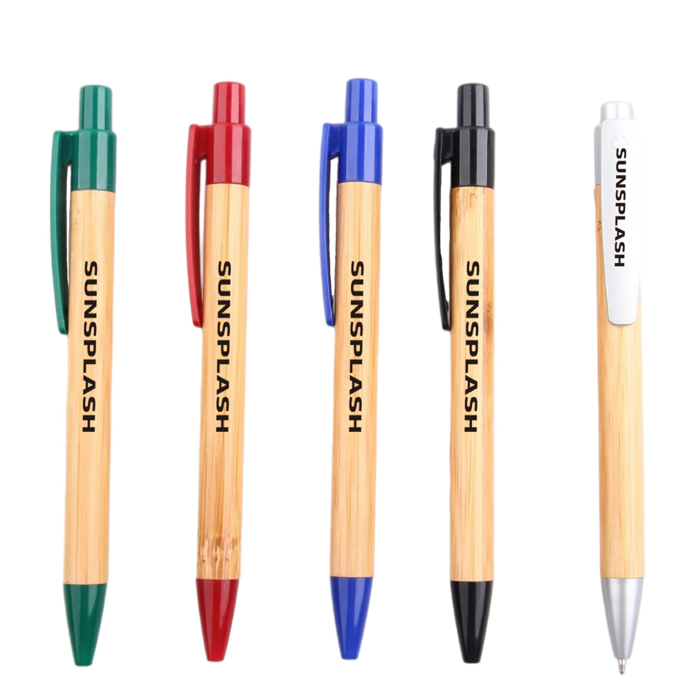 Natural Durable Bamboo Ballpoint Pen 2