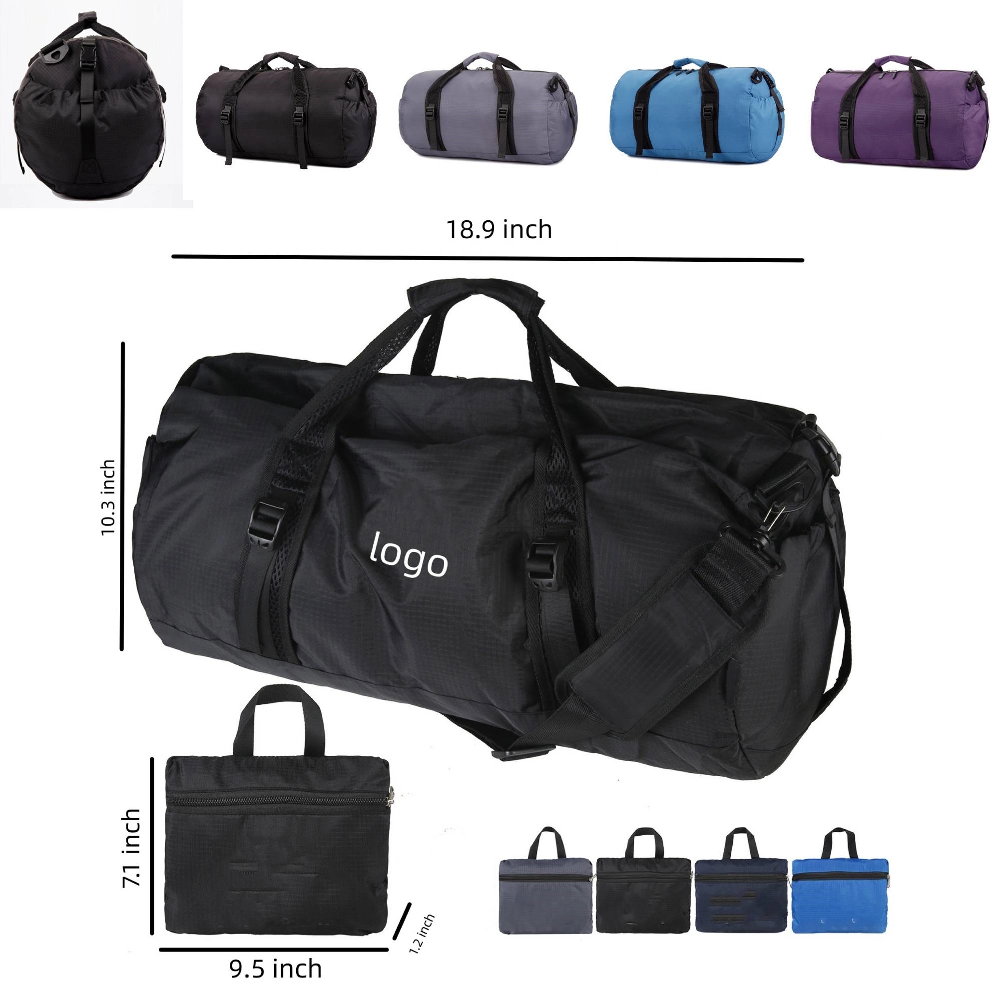 Foldable Iuggage Bag MOQ 100PCS