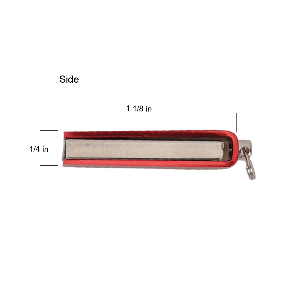 Willowbrook Aluminum Swivel USB with Small Key Ring 1