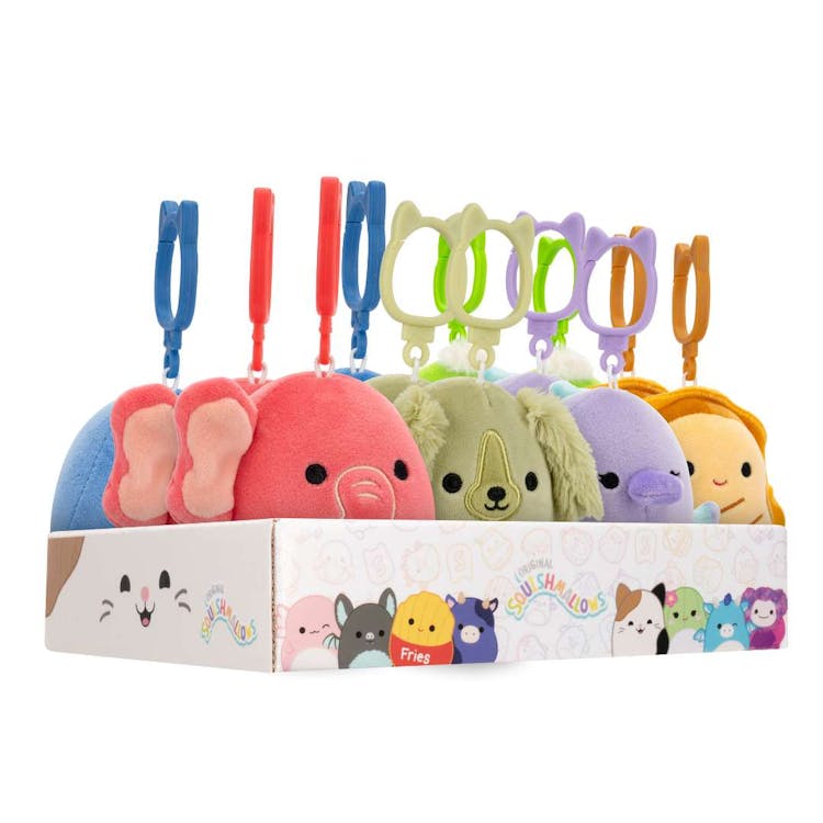 Squishmallows Mini Clip-On Plush Pastels - 3.5" 2