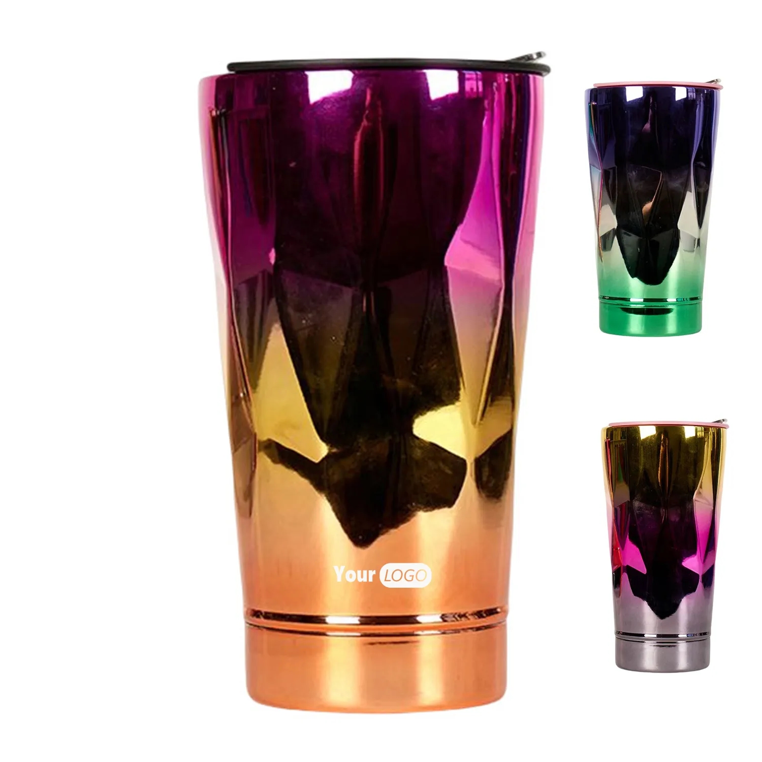 Colorful Stainless Steel Bottle, custom water bottle with logo imprint 6