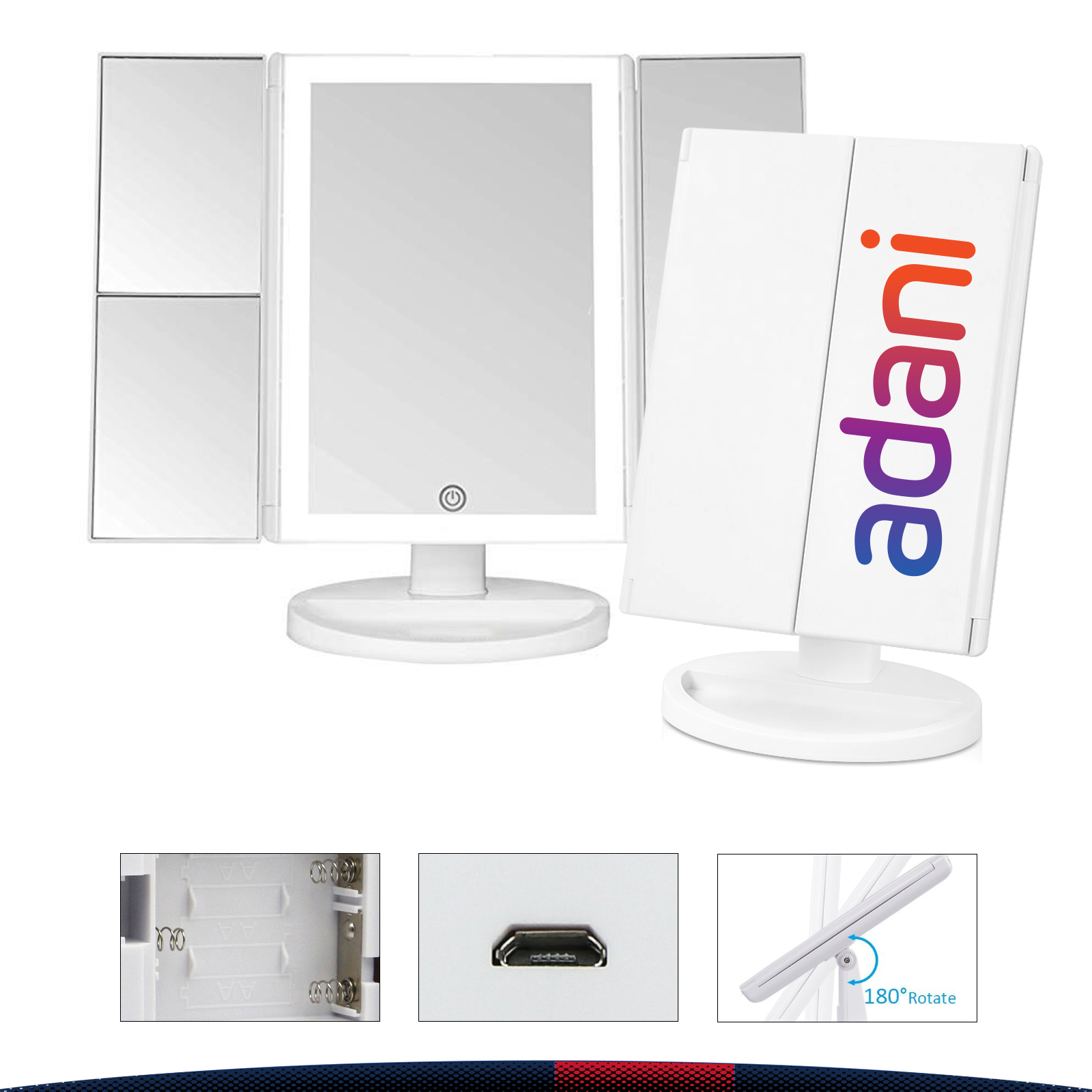 Carusy LED Makeup Mirror 2