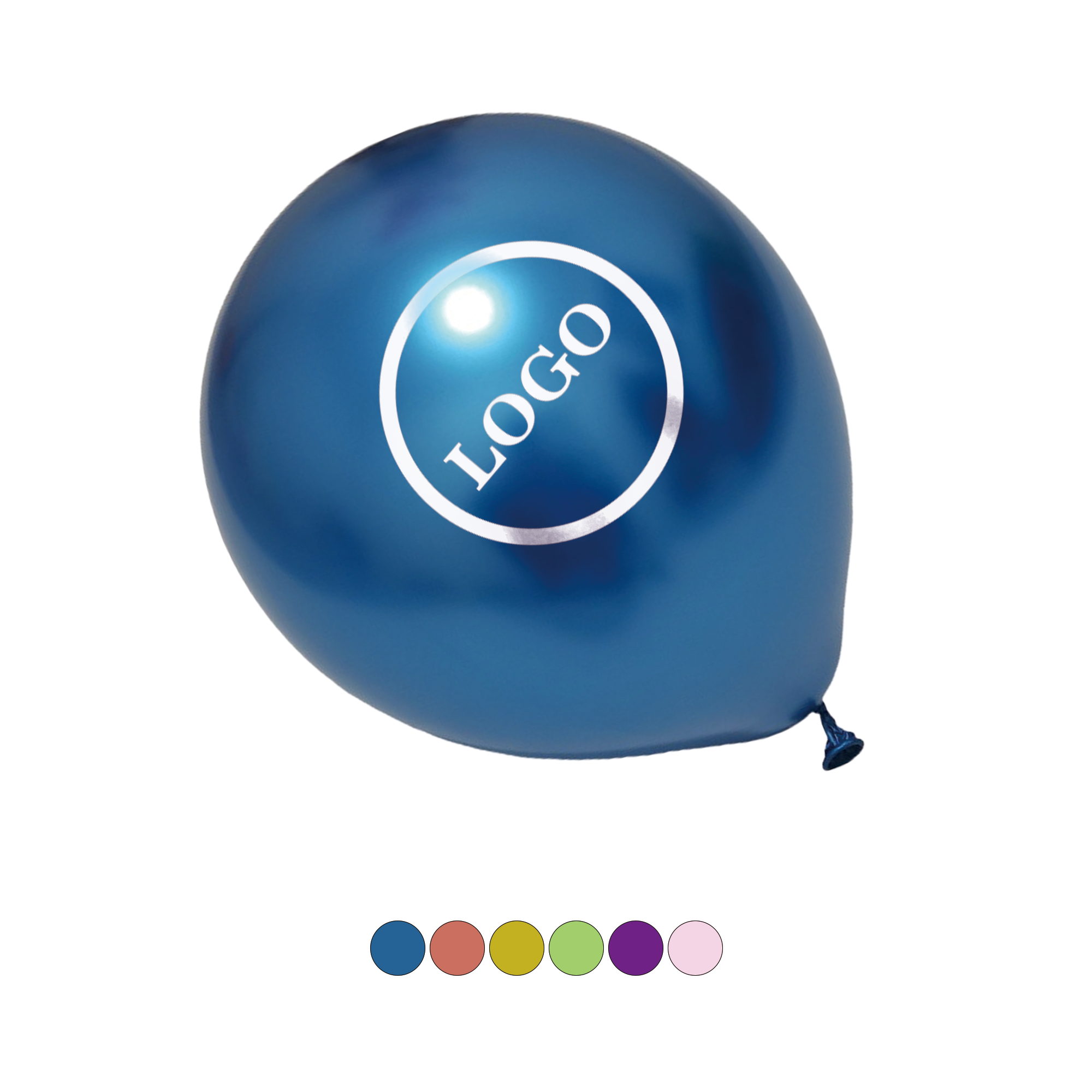 Metallic Latex Promotional Advertising Balloons 2