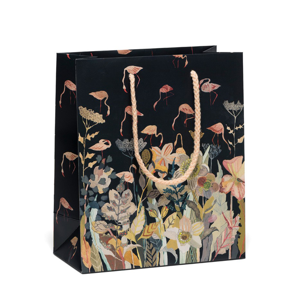 250g C1S paper bag with full color imprint on all sides (6.25*8*2.5") 2