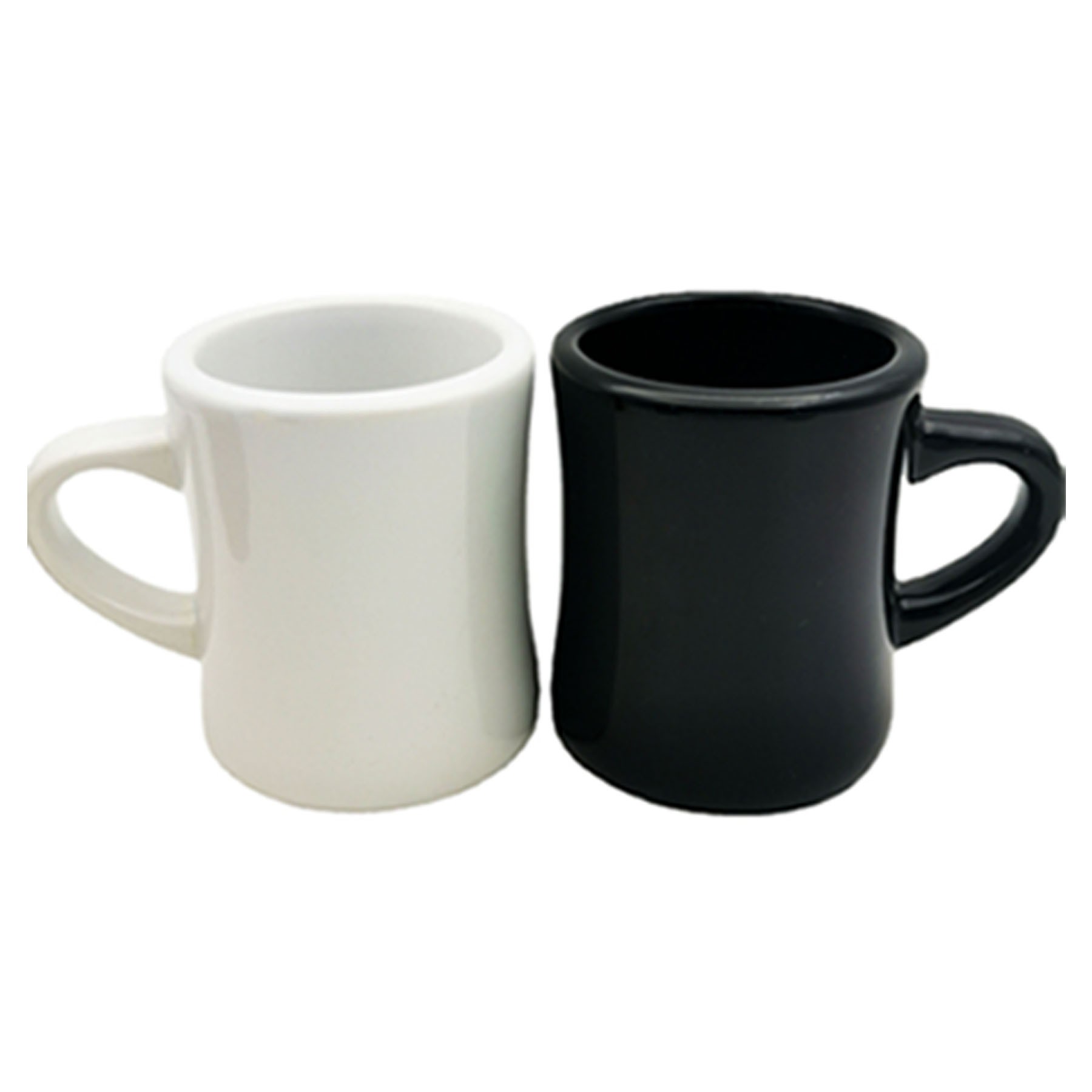 Ceramic Waist Slim Diner Mug 1