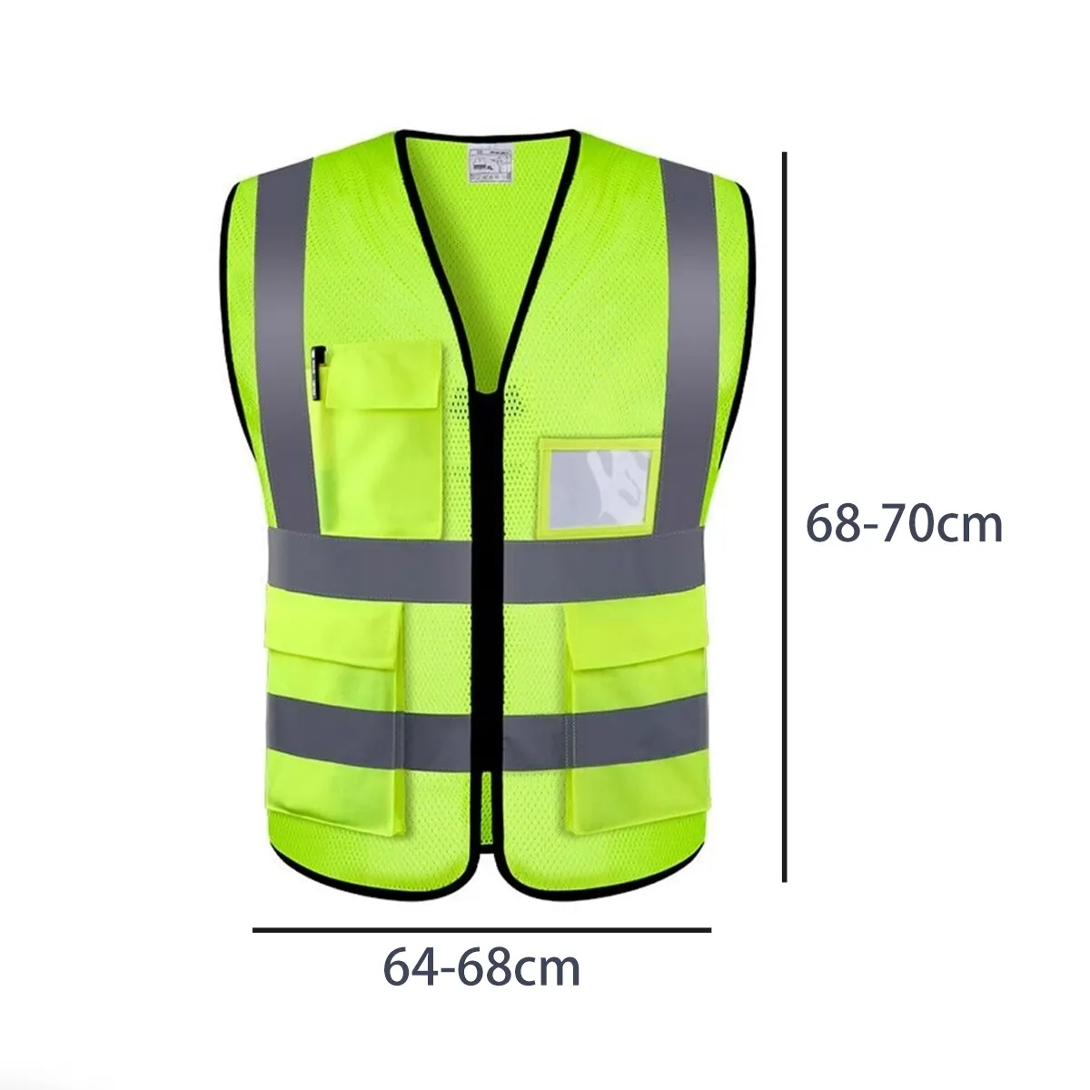 Custom High Visibility Reflective Safety Vest 3