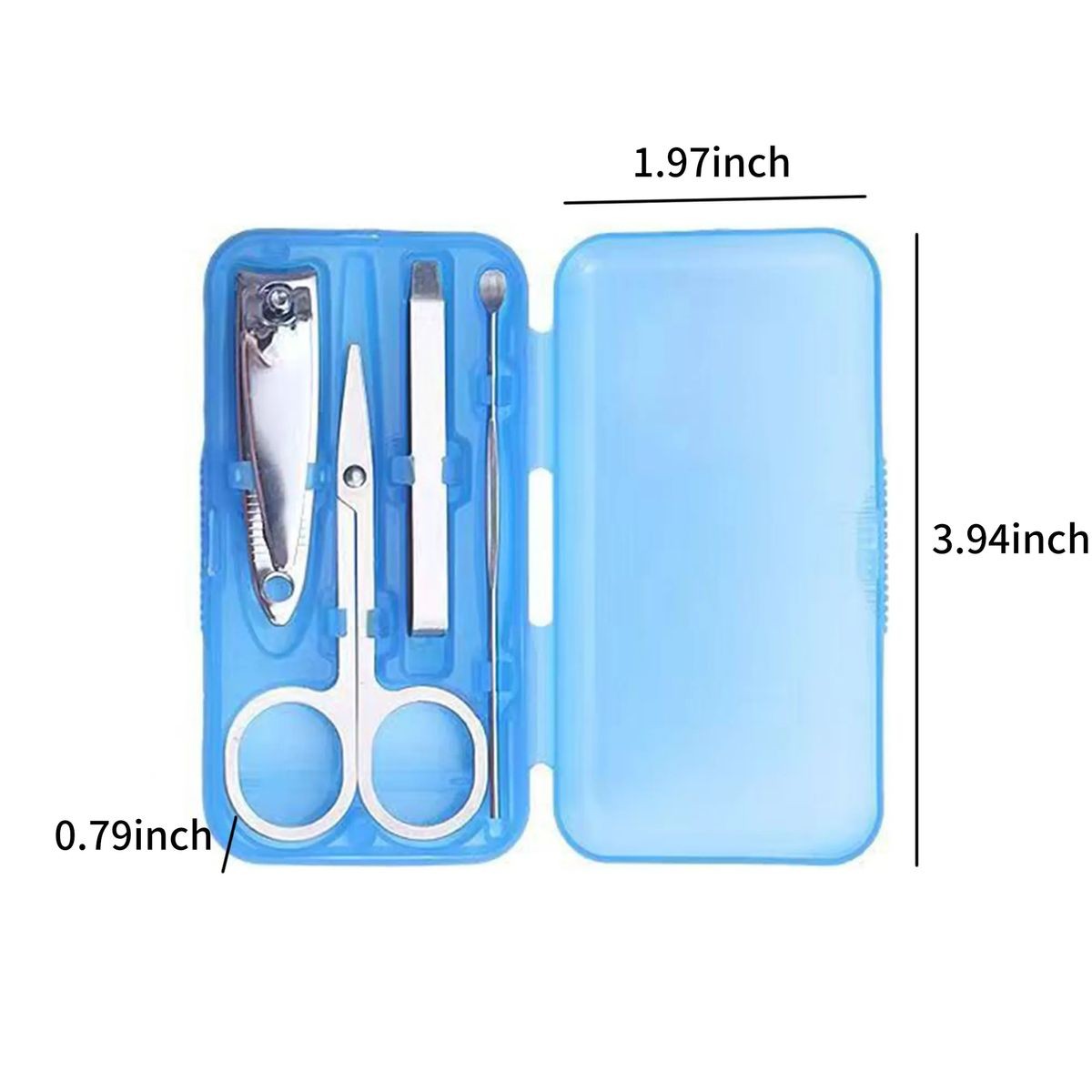 Travel Size Stainless Steel Grooming Essentials 1
