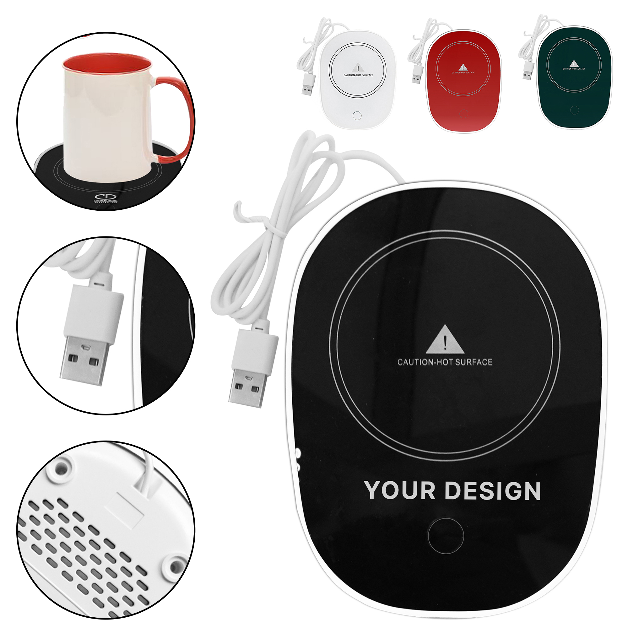 Health Heating Cup Mat 2