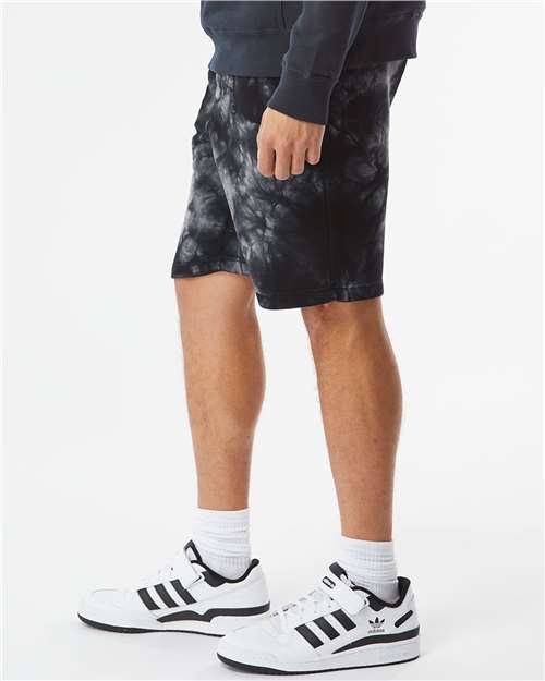 Unisex Tie-Dyed Fleece Shorts - PRM50STTD 11
