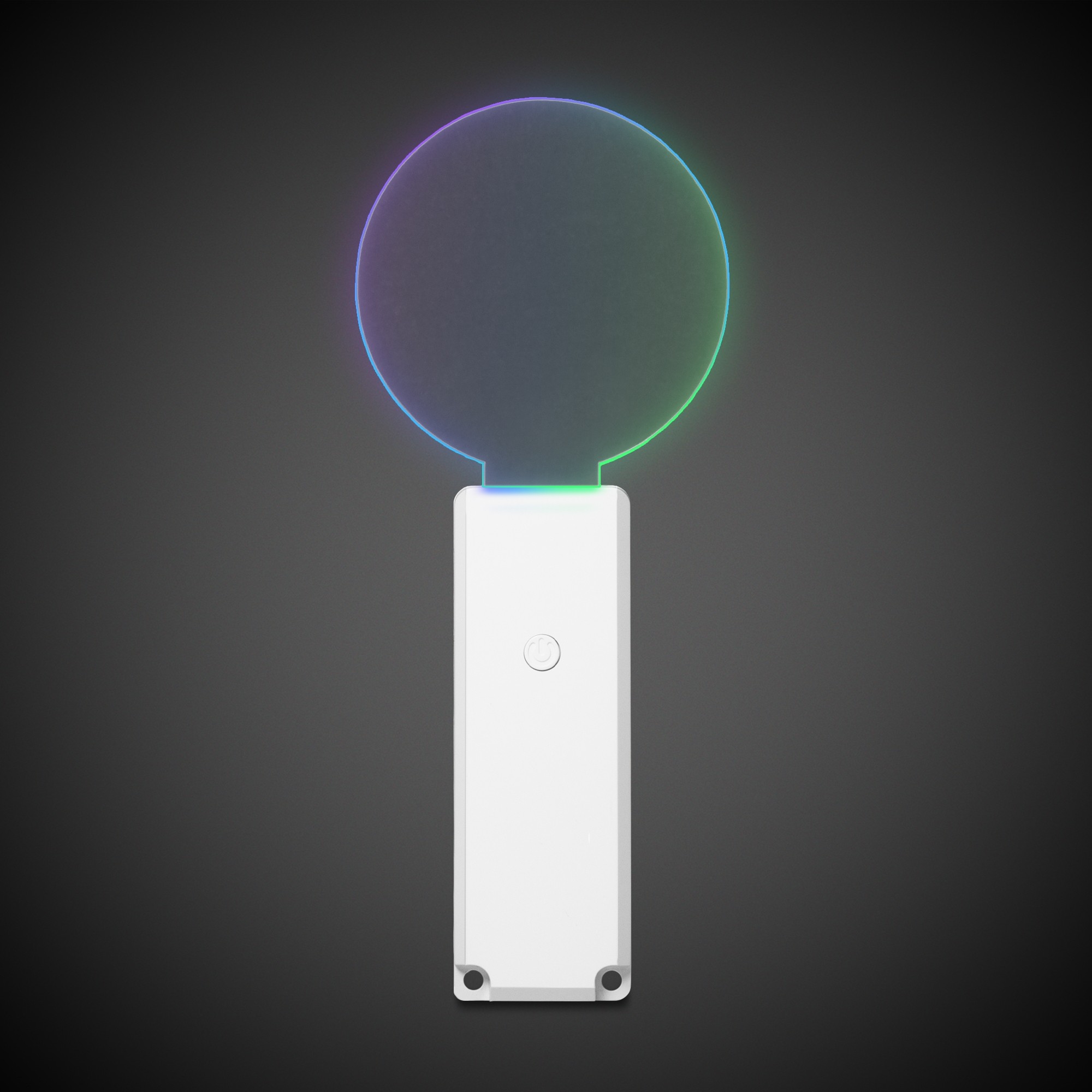 Light Up Clear Circle Wand 2