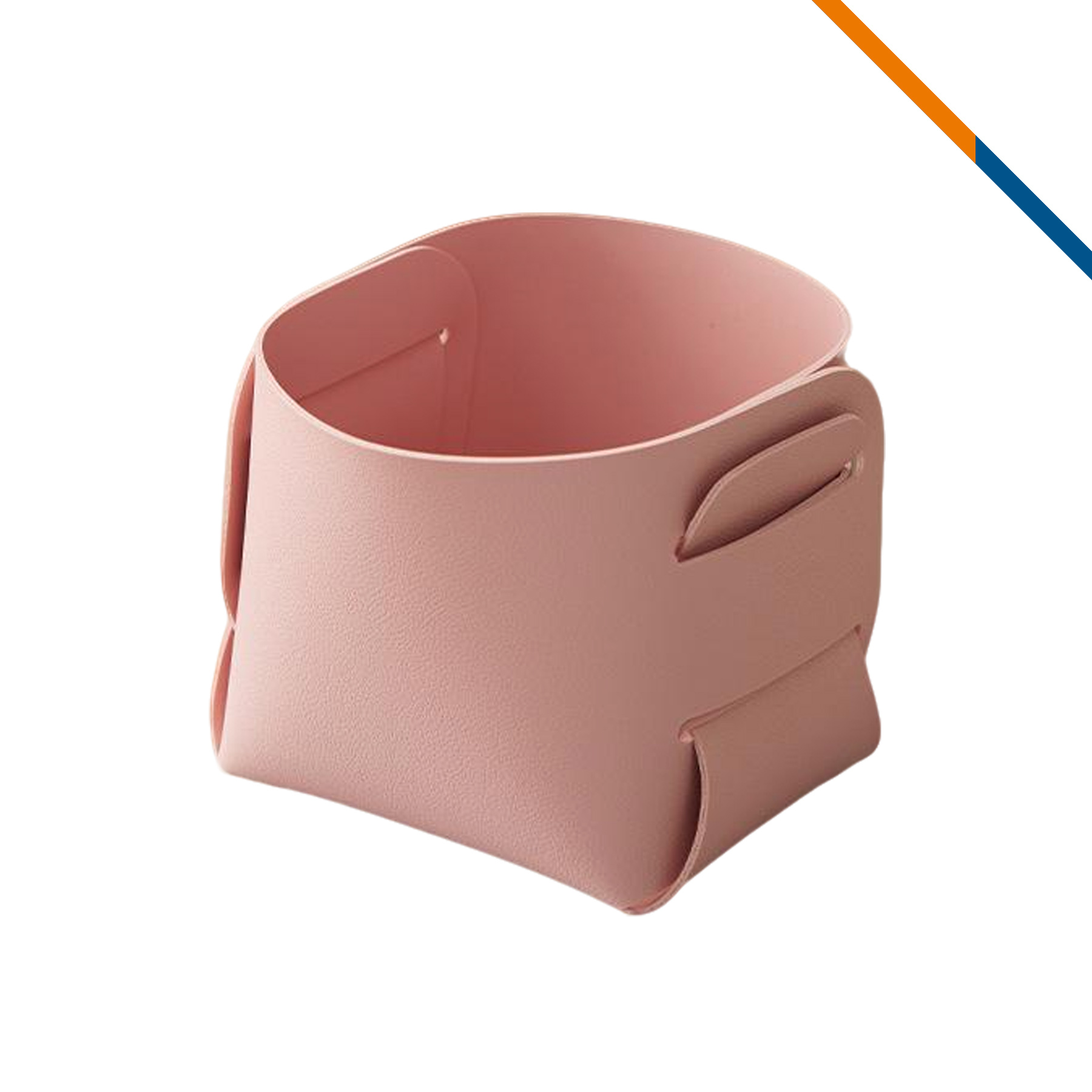 TidyLea PU Leather Foldable Desktop Storage Box 6