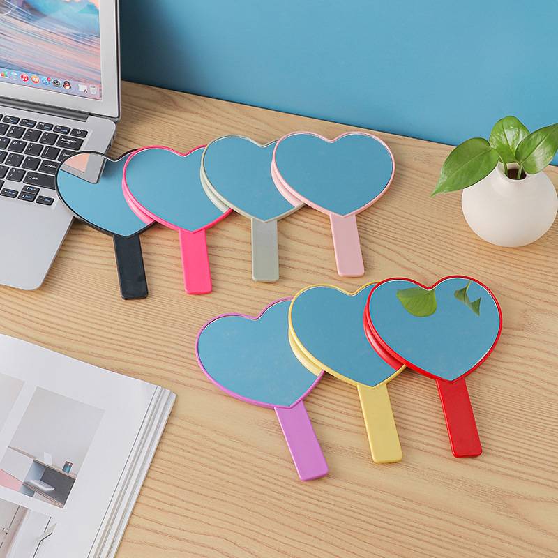 Heart Shaped Handheld Mirror 3