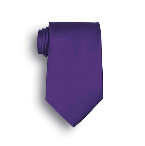 Purple Silk Tie 2