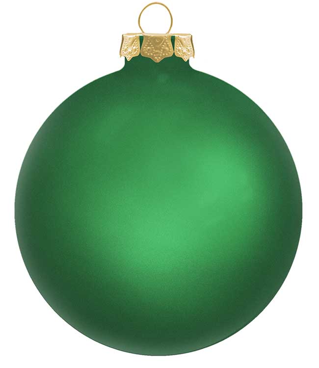 Round Traditional Glass Ball Ornaments 9