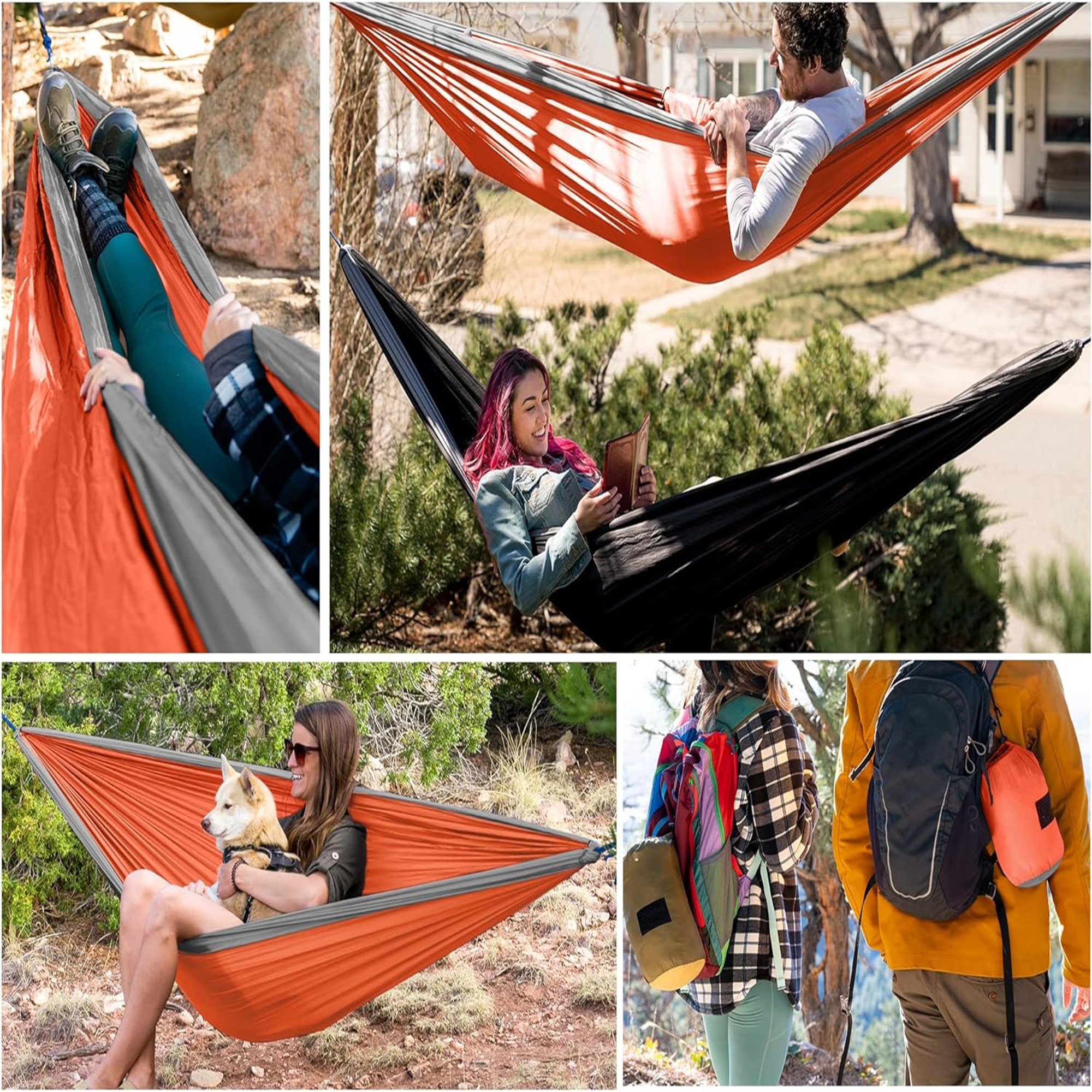 Lightweight Flodable Camping Hammock 3
