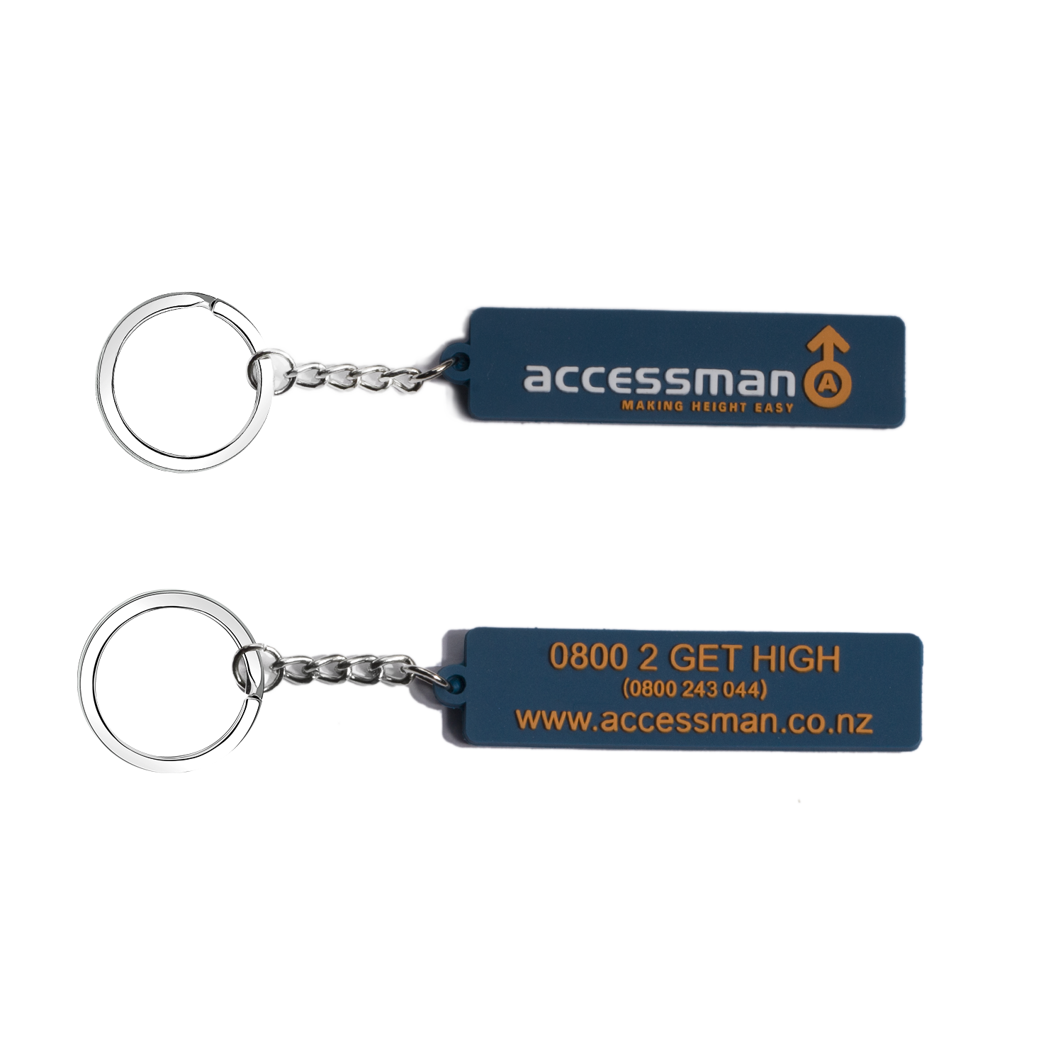 2D 100% Custom Shape Keychain Tag 8