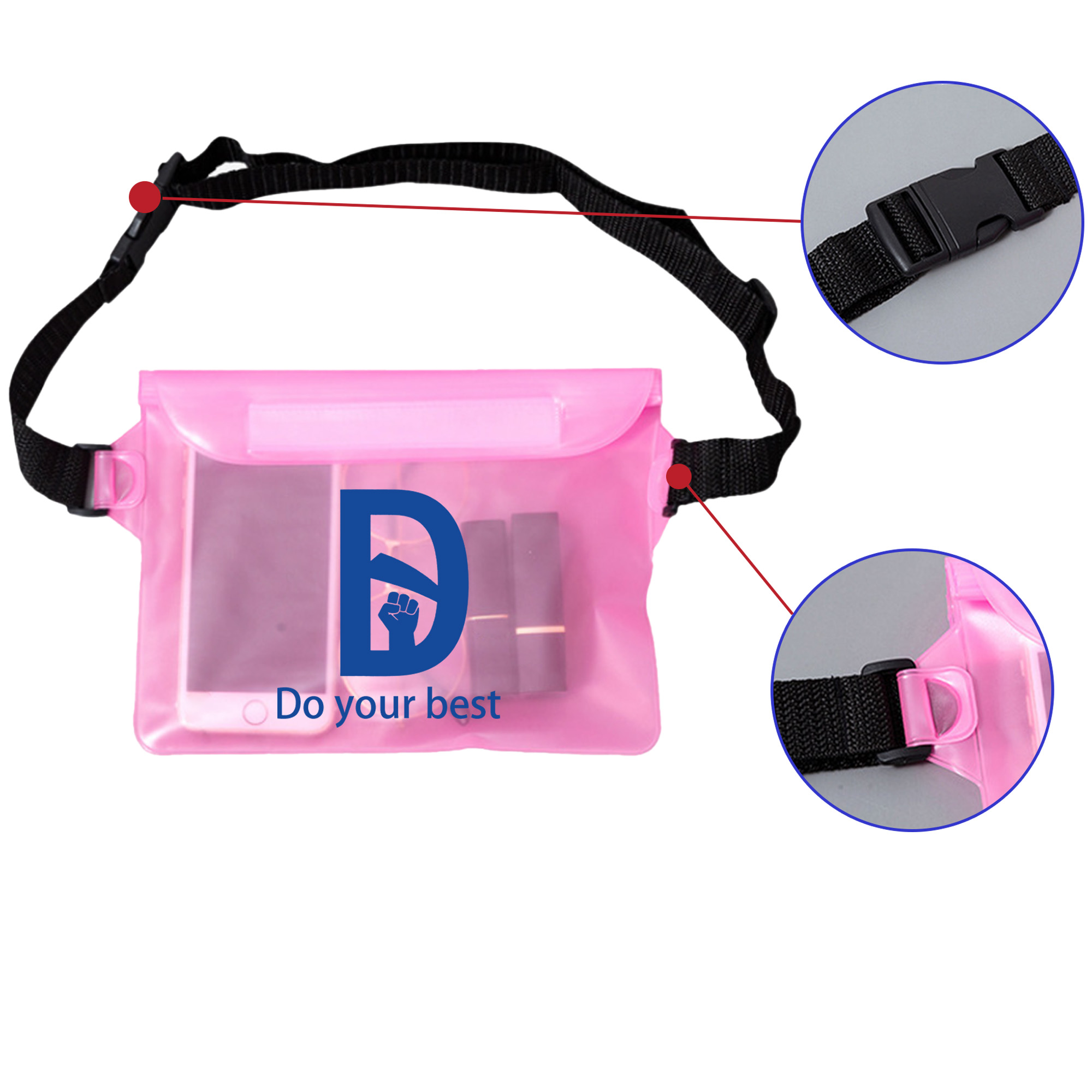 Full-color Printed Waterproof Waist Bag 4