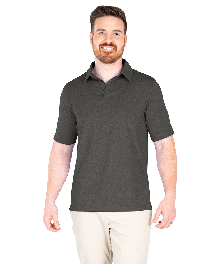 Men's Heathered Eco-Logic Stretch Polo