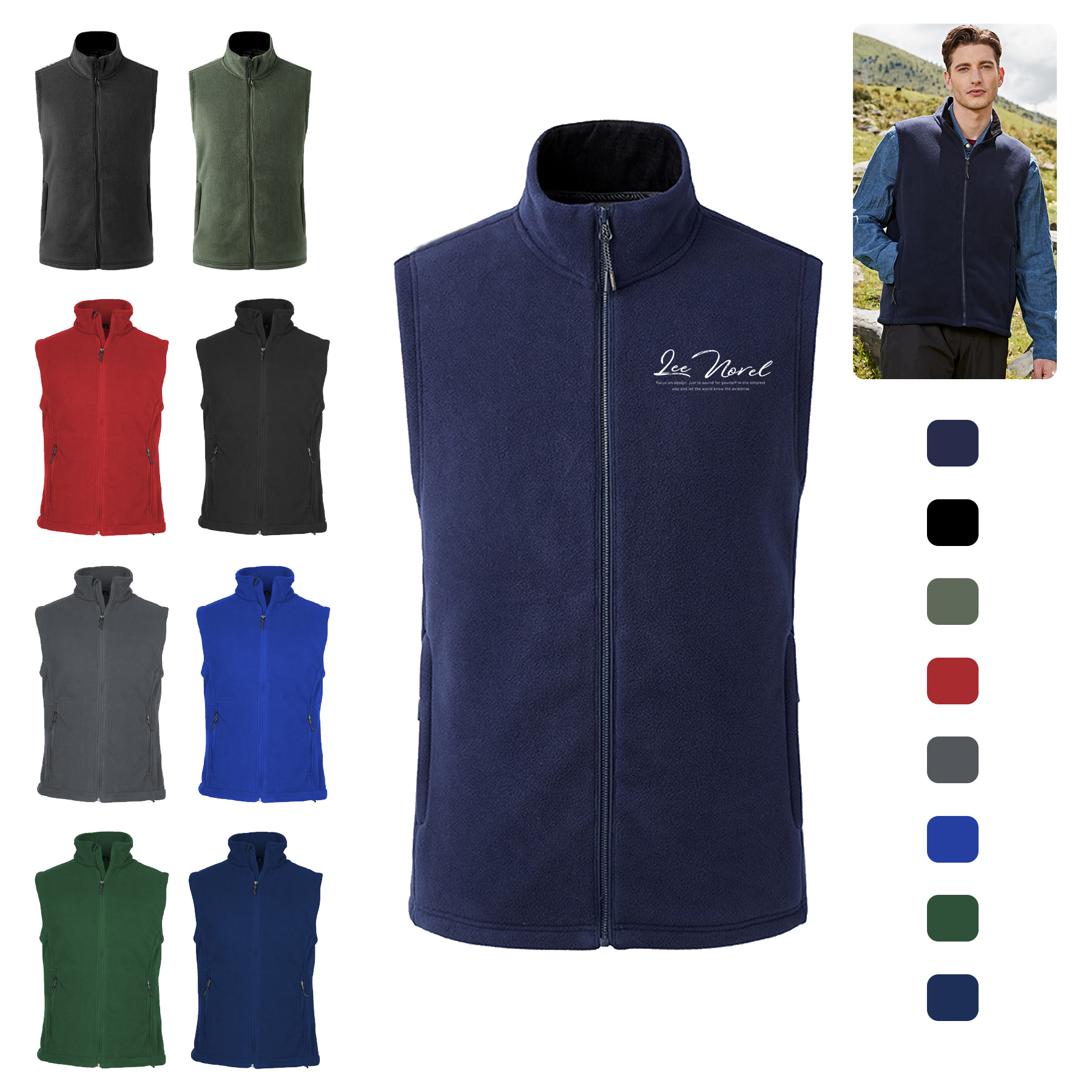 Winter Fleece Vest 2