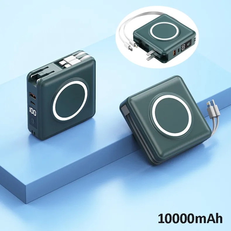 Fast Charging Power Bank with 3 Outputs & Dual Inputs 2