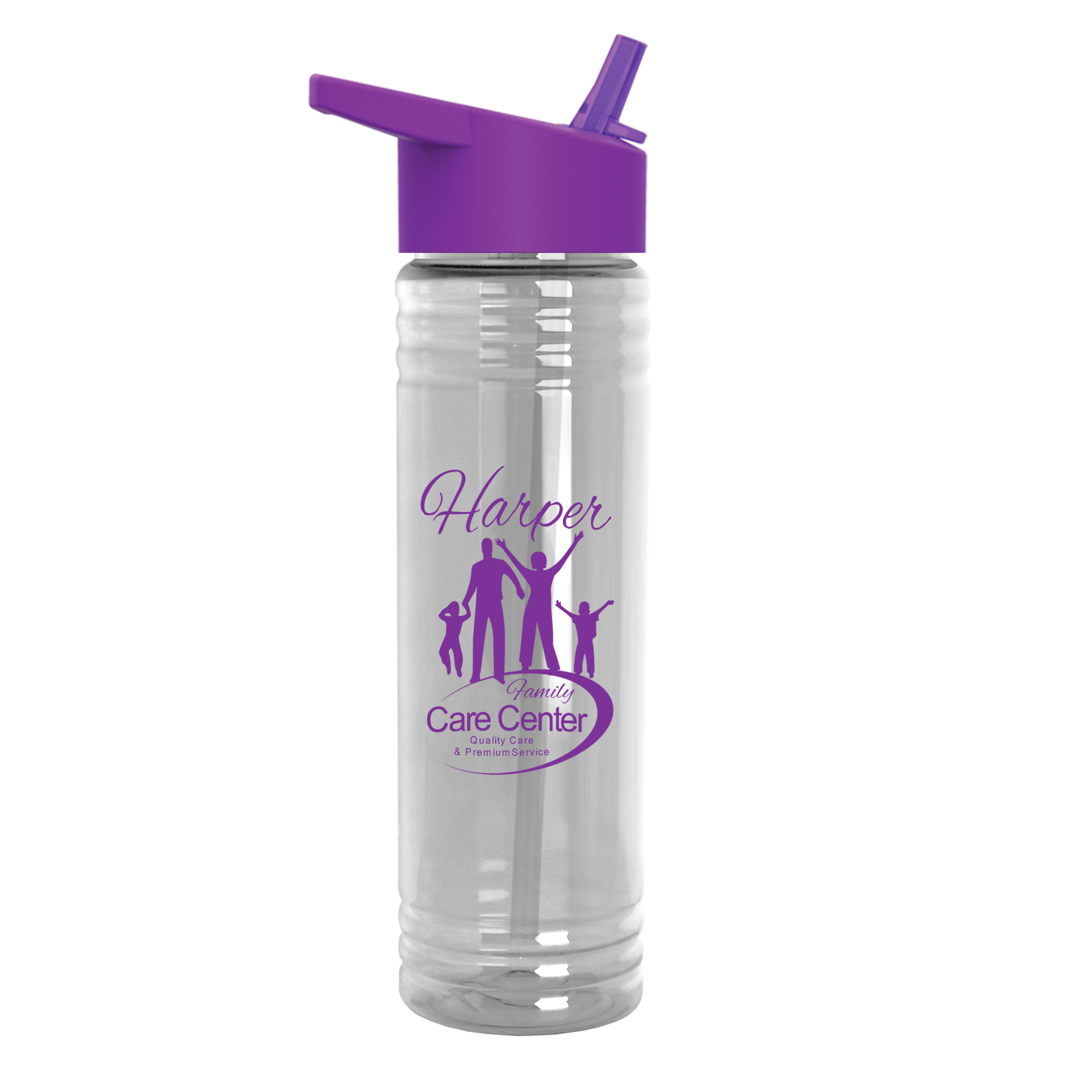 Garyline® Slim Fit Bottle with Flip-Straw Lid - 24 oz. 87