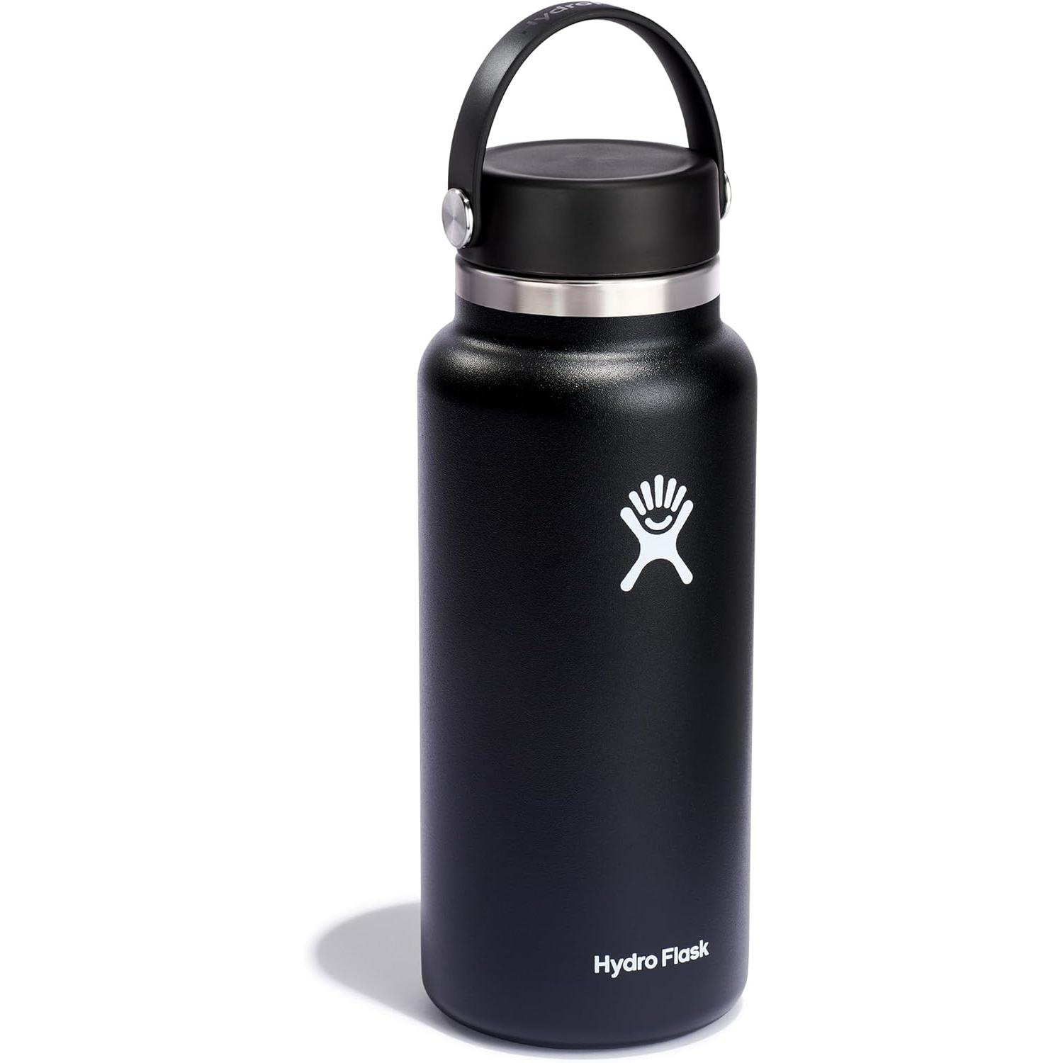 32 oz Hydro Flask® 2.0 Insulated Wide Mouth Water Bottle with Flex Cap, custom water bottle with logo imprint 2